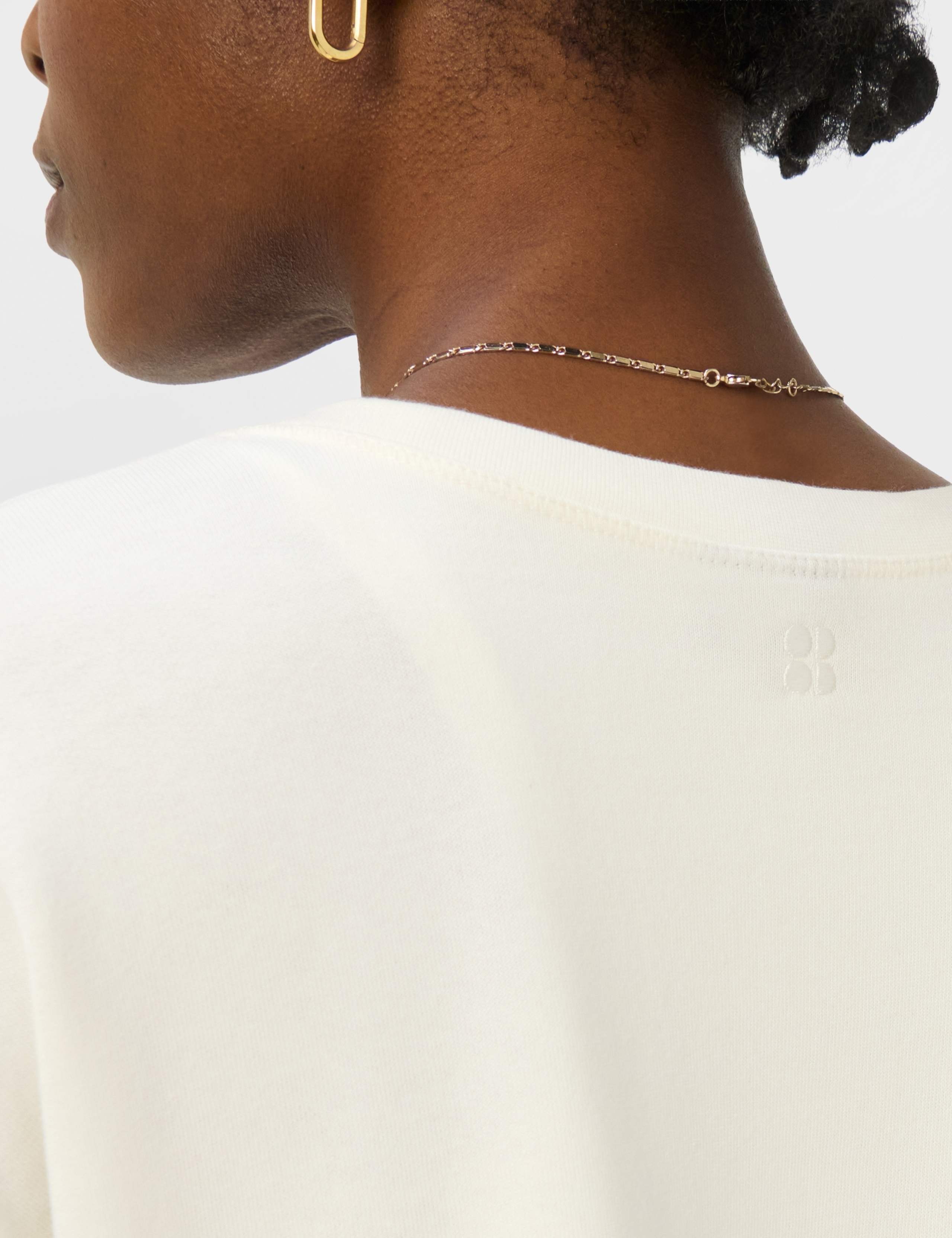 After Class Modal Blend Cropped Sweatshirt 6 of 7