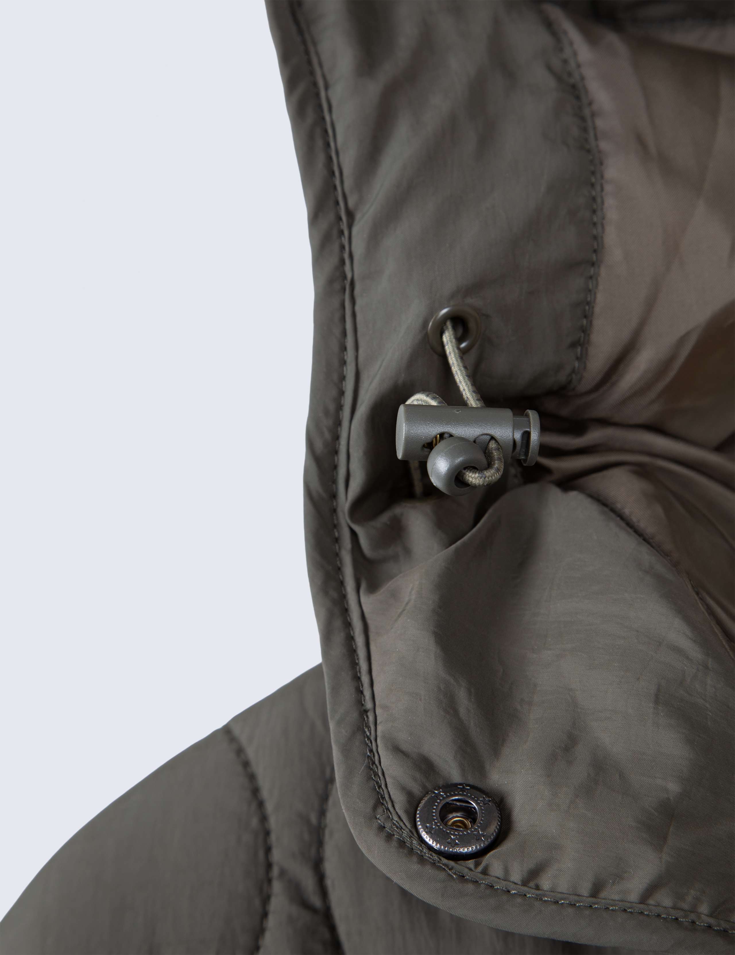 Padded Hooded Longline Jacket 7 of 7