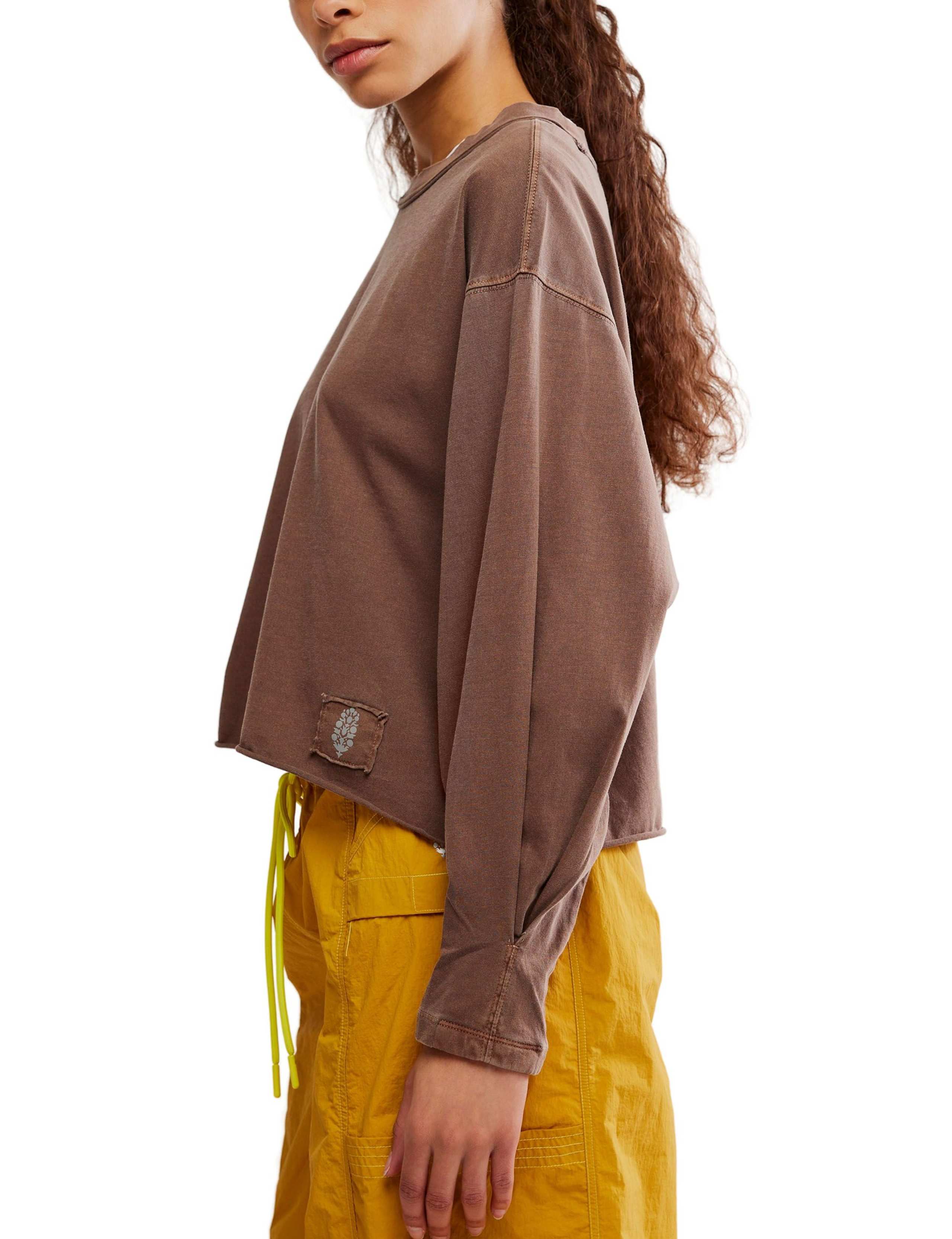 Inspire Layer Pure Cotton Crew Neck Top 4 of 10