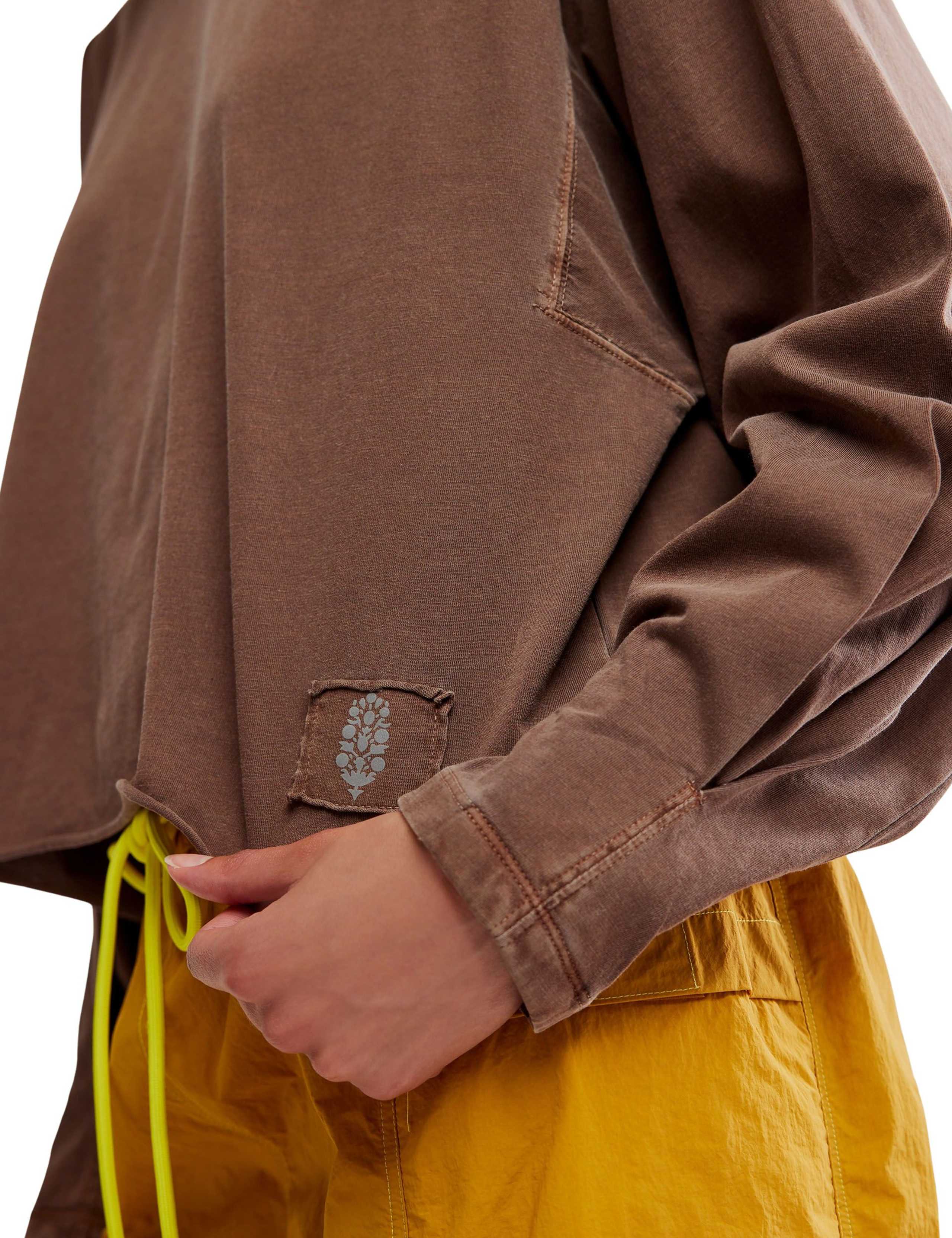 Inspire Layer Pure Cotton Crew Neck Top 5 of 10