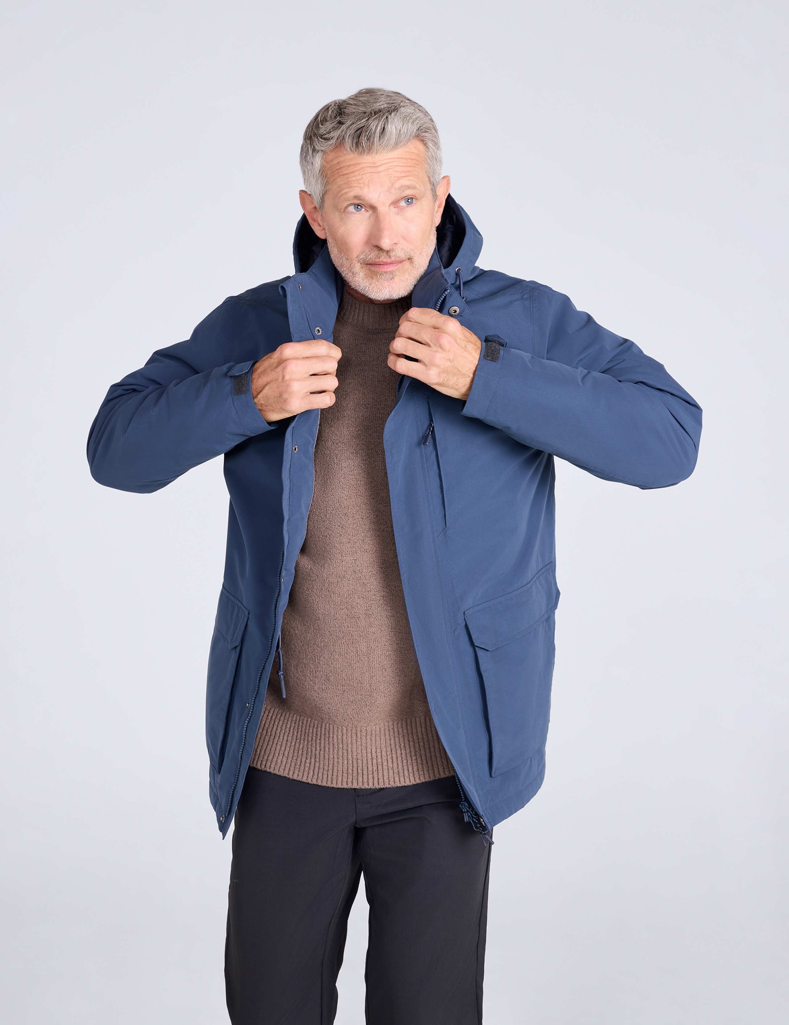 Waterproof Padded Hooded Parka Jacket 1 of 8
