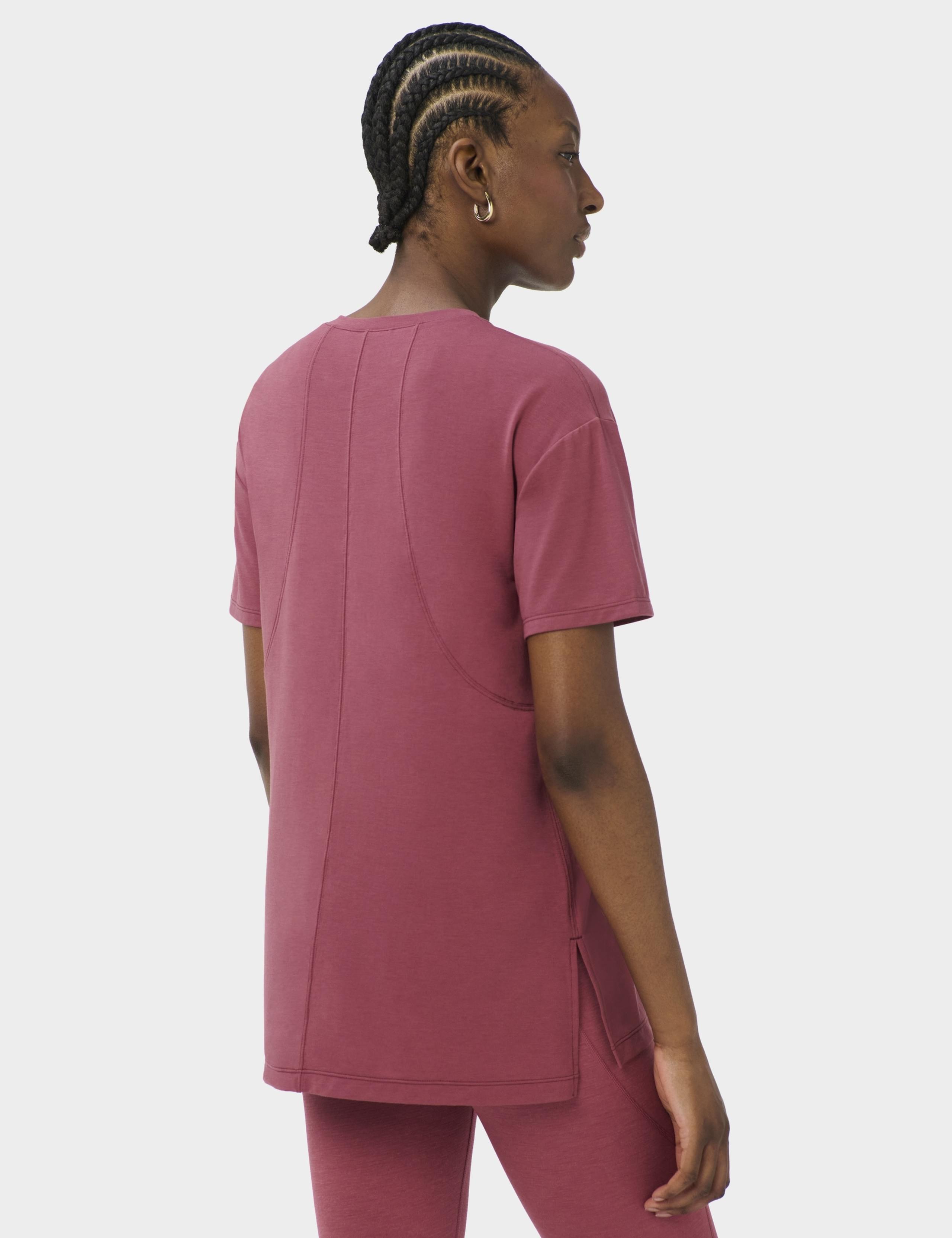 Soft Flow Studio Longline T-Shirt 4 of 7