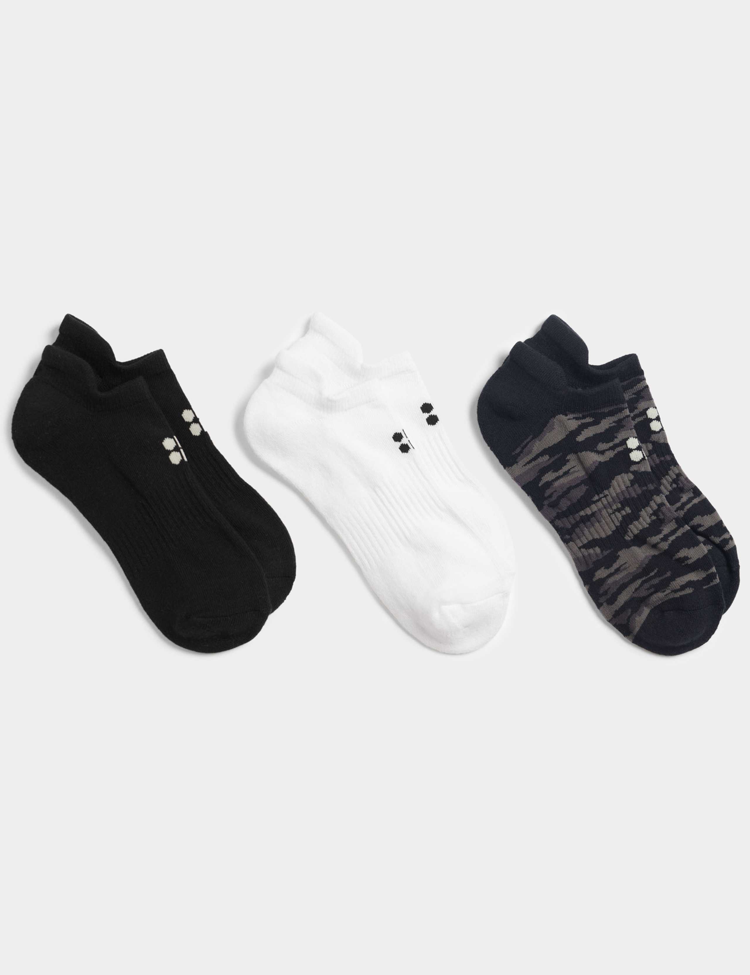 3pk Cotton Rich Trainer Socks 1 of 1