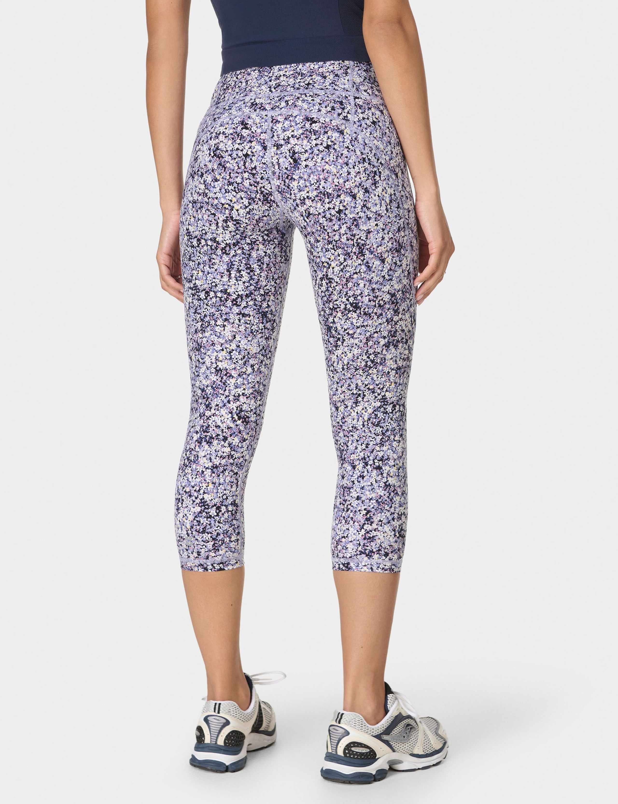 Power Printed Cropped Leggings 3 of 9