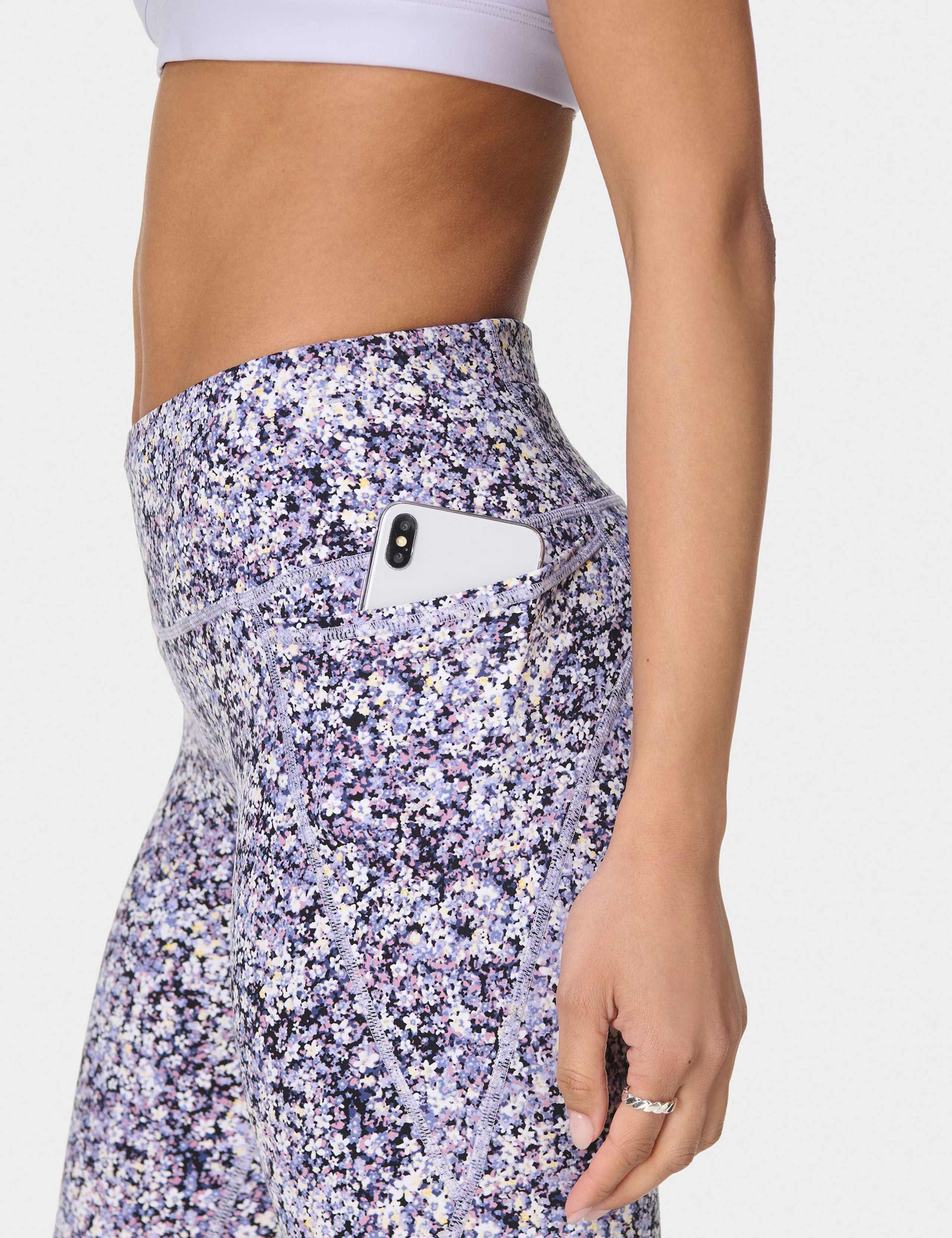 Power Printed Cropped Leggings 7 of 9