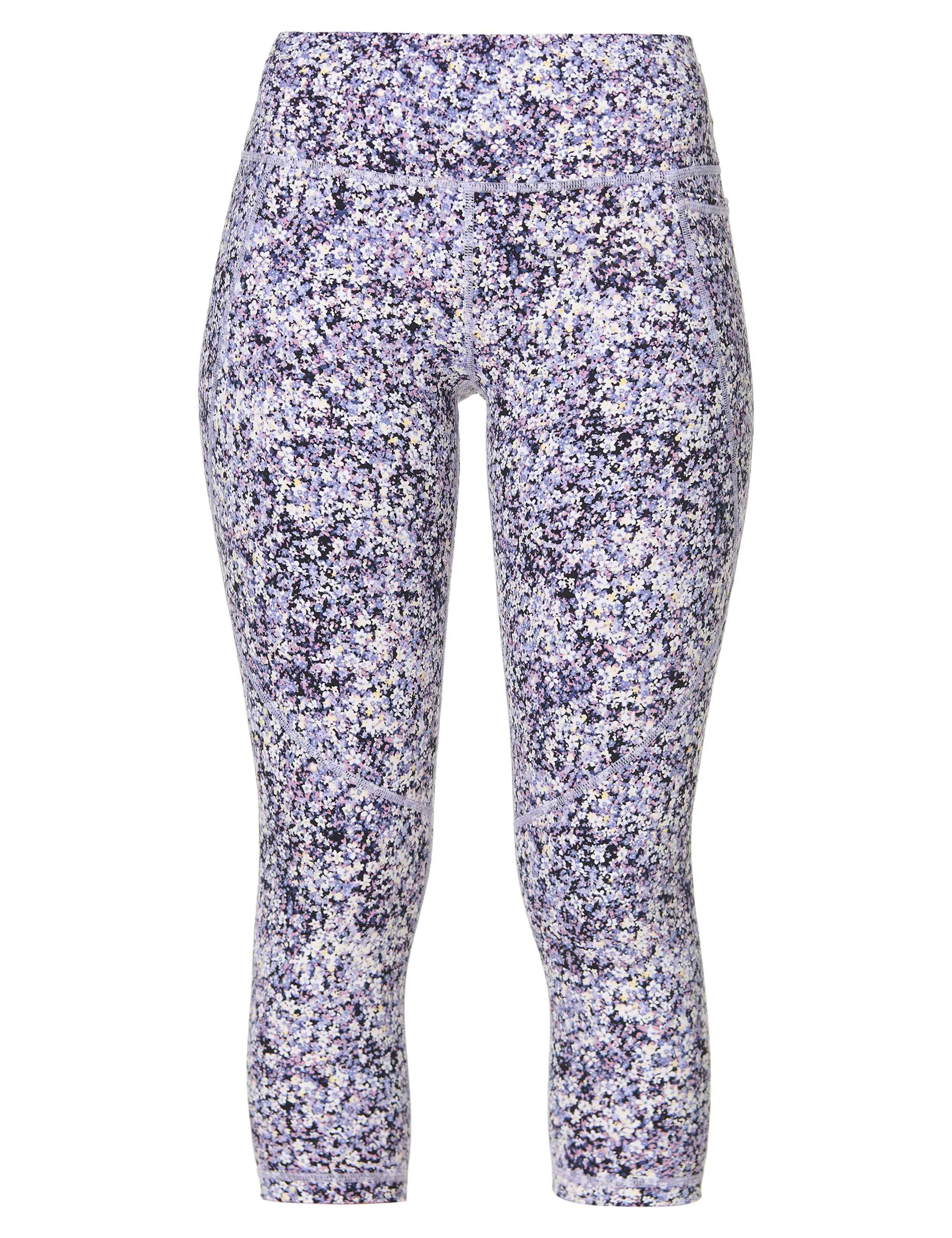 Power Printed Cropped Leggings 2 of 9