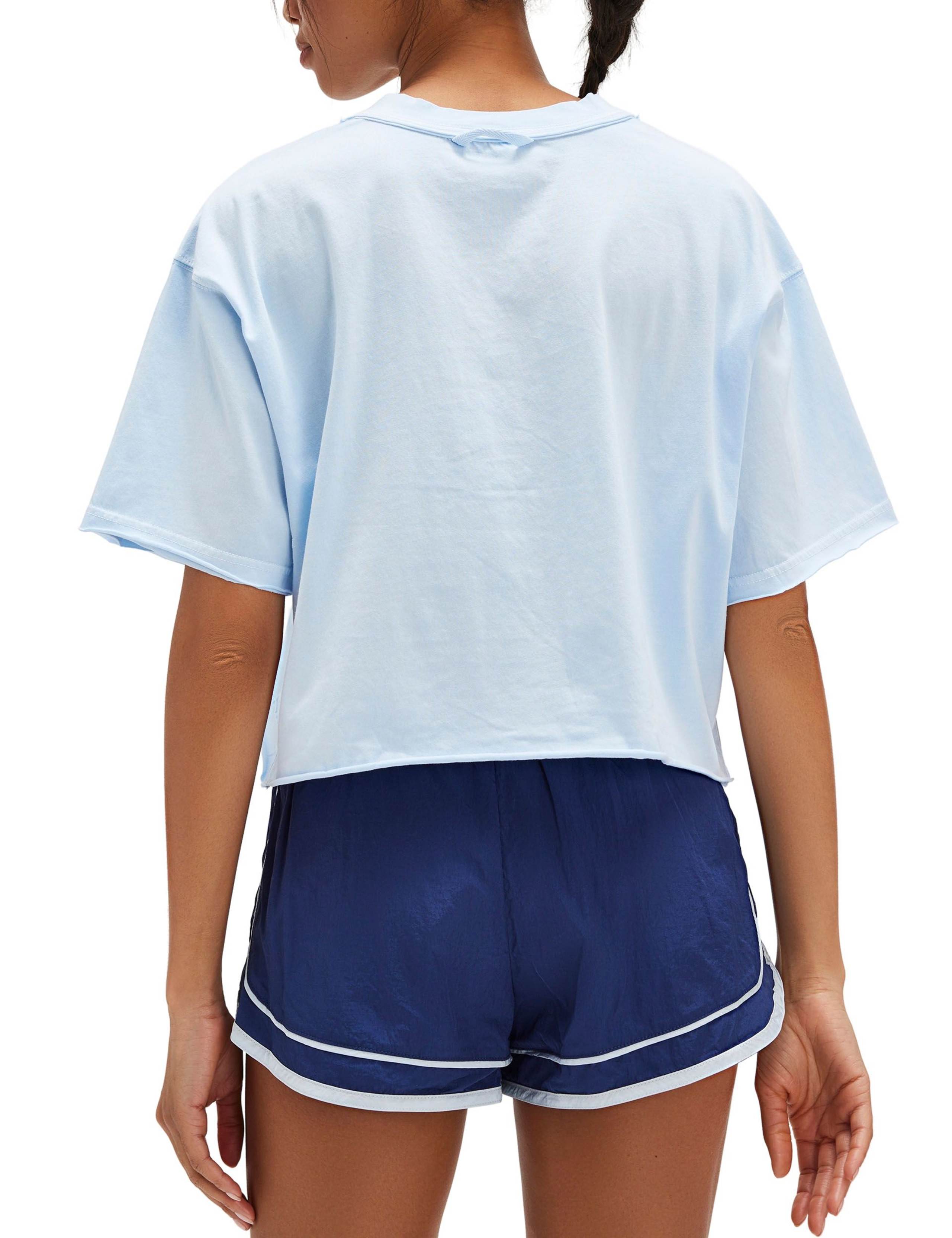 Inspire Pure Cotton Cropped T-Shirt 2 of 6