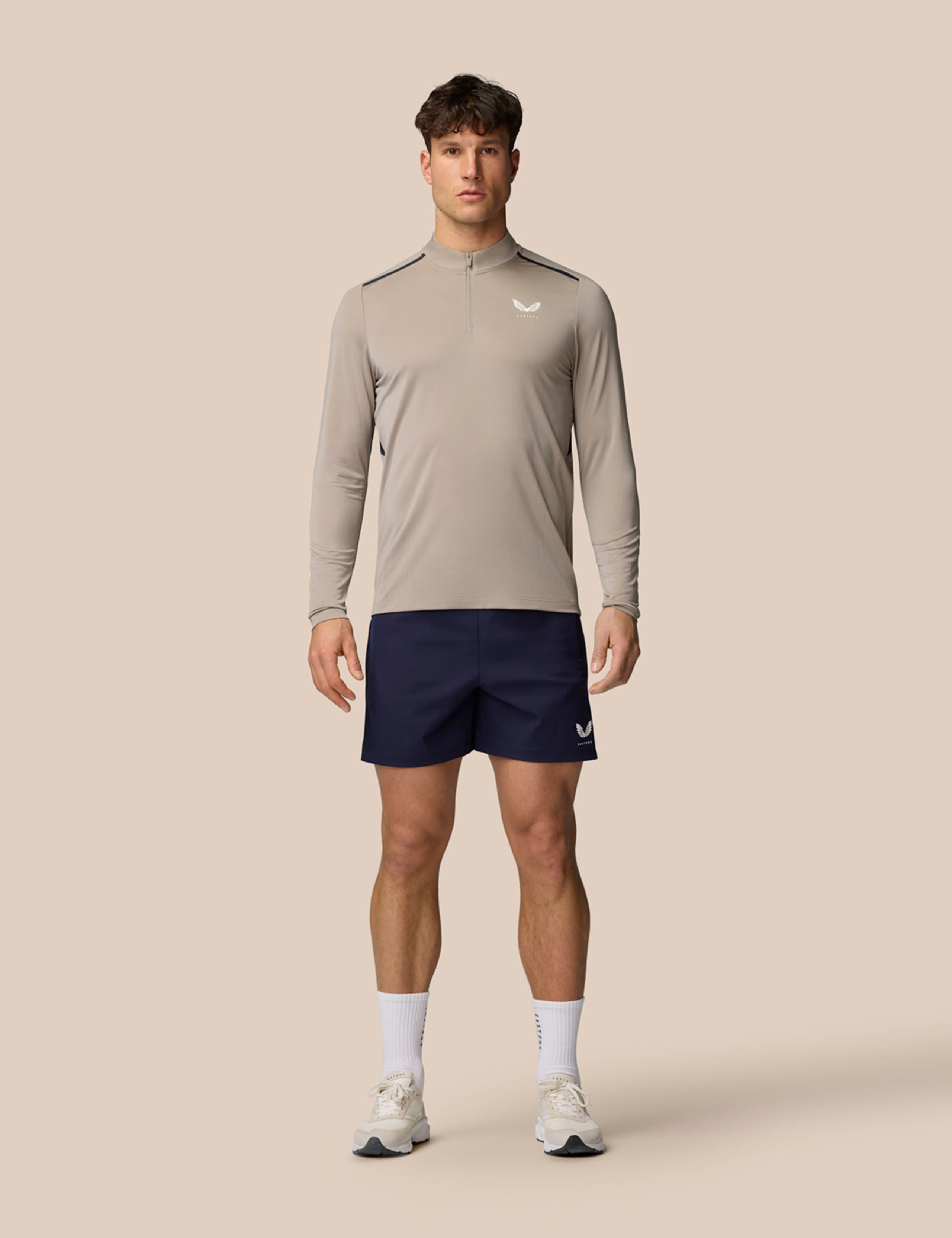 Funnel Neck Half Zip Training Top 5 of 6