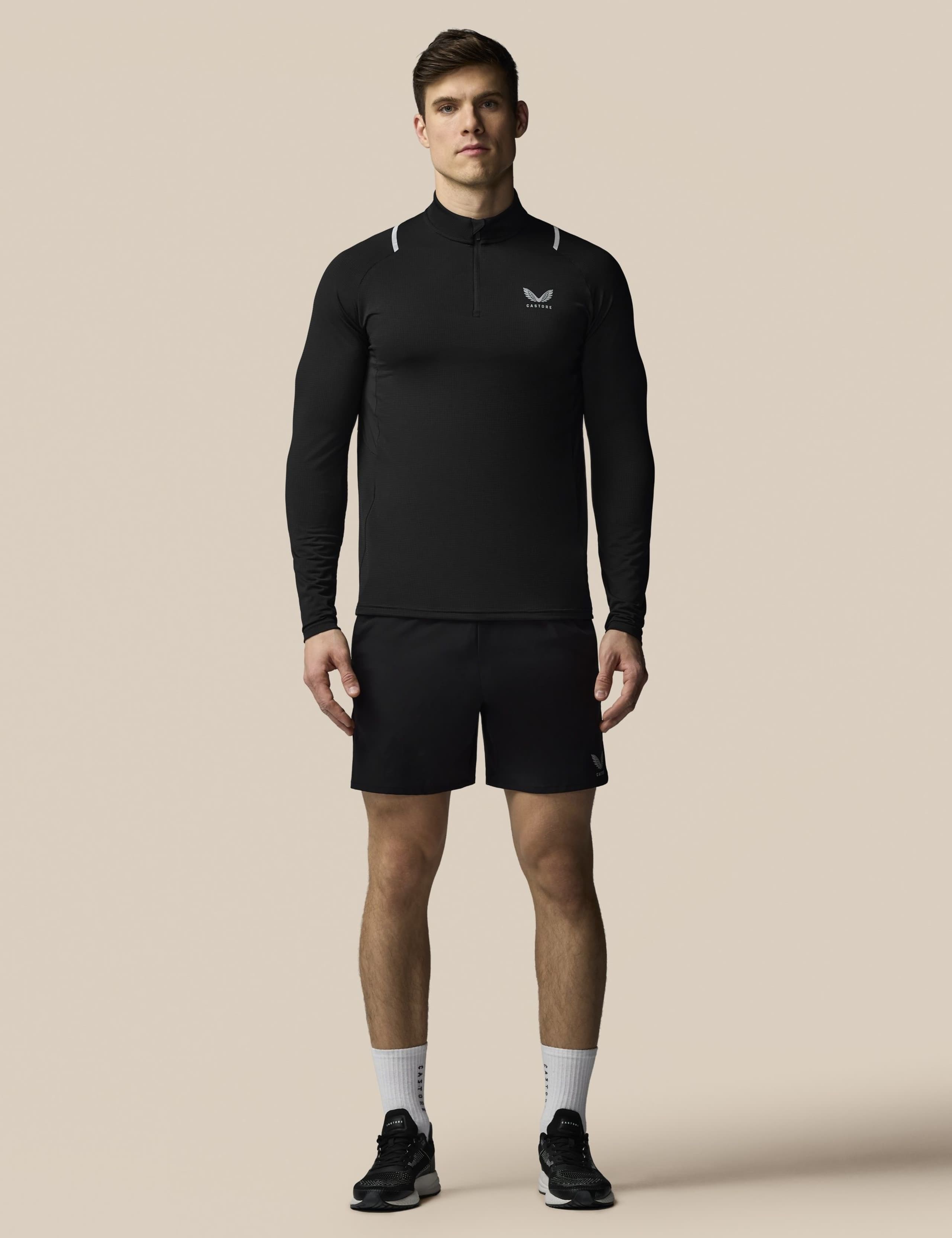 Funnel Neck Half Zip Training Top 2 of 6