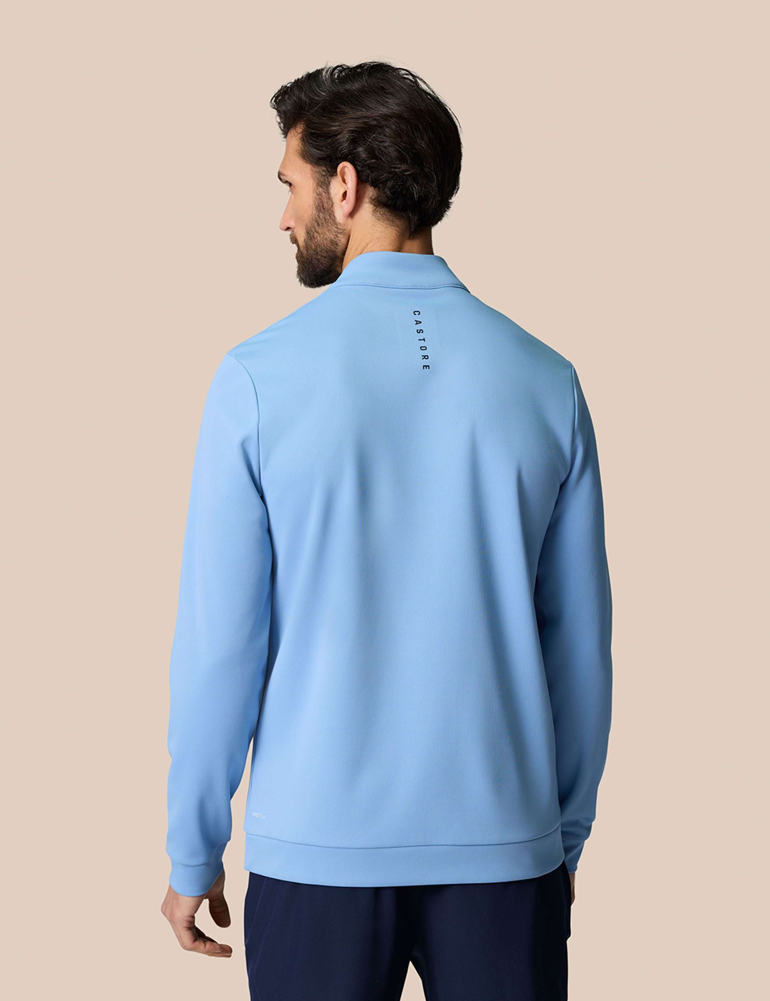 Club Classic Funnel Neck Half Zip Sweatshirt 2 of 6