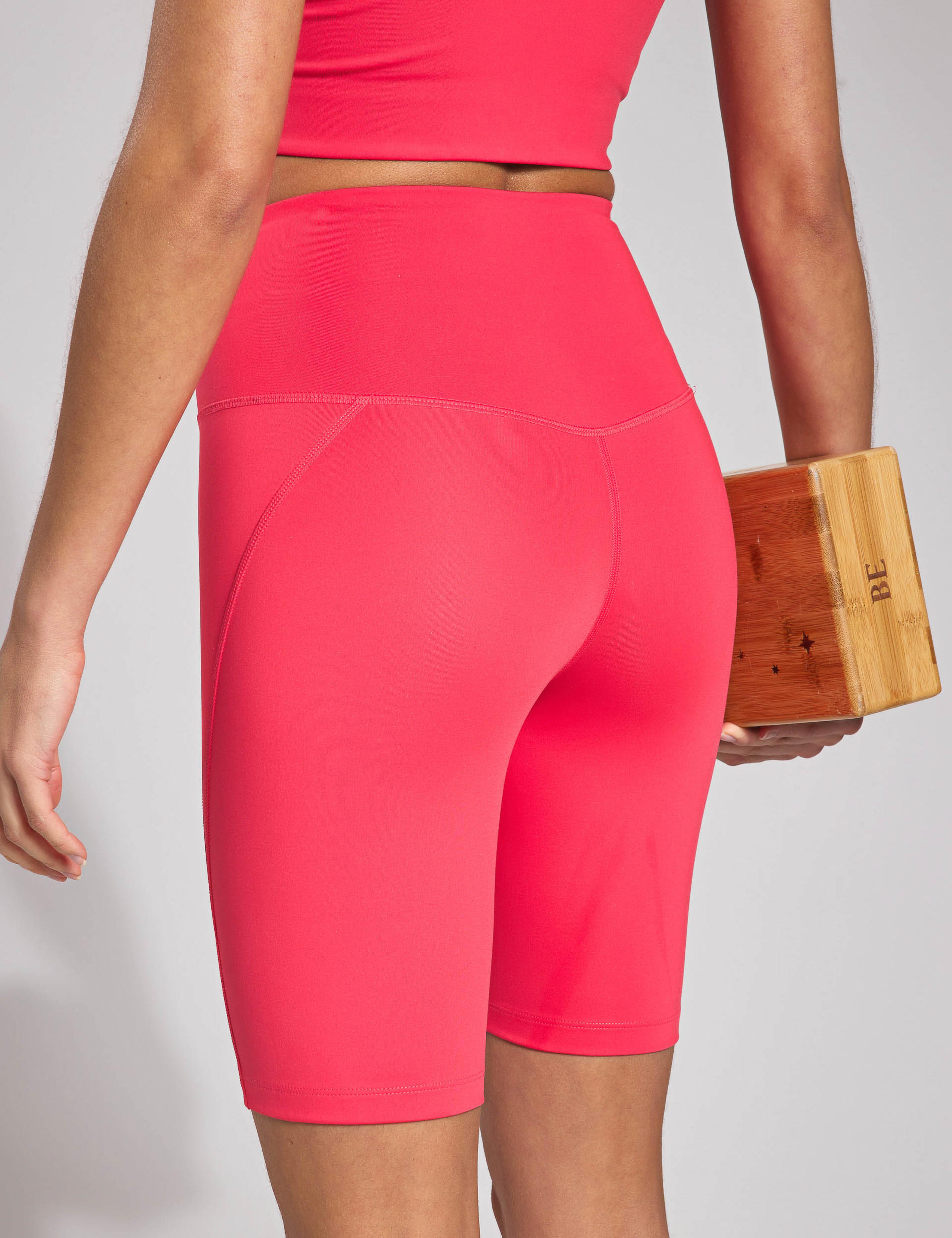 Compressive High Waisted Sports Shorts 2 of 4
