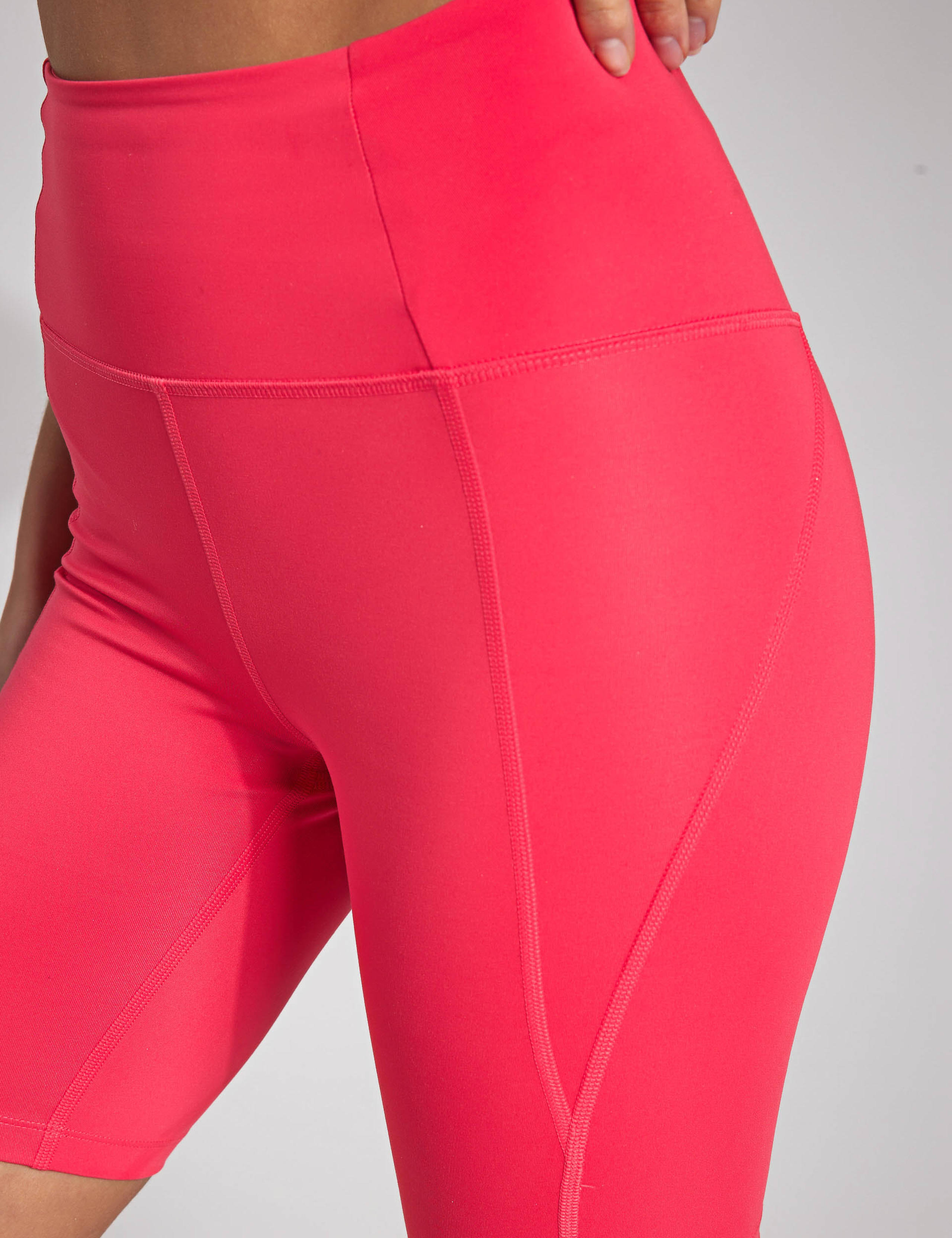 Compressive High Waisted Sports Shorts 3 of 4