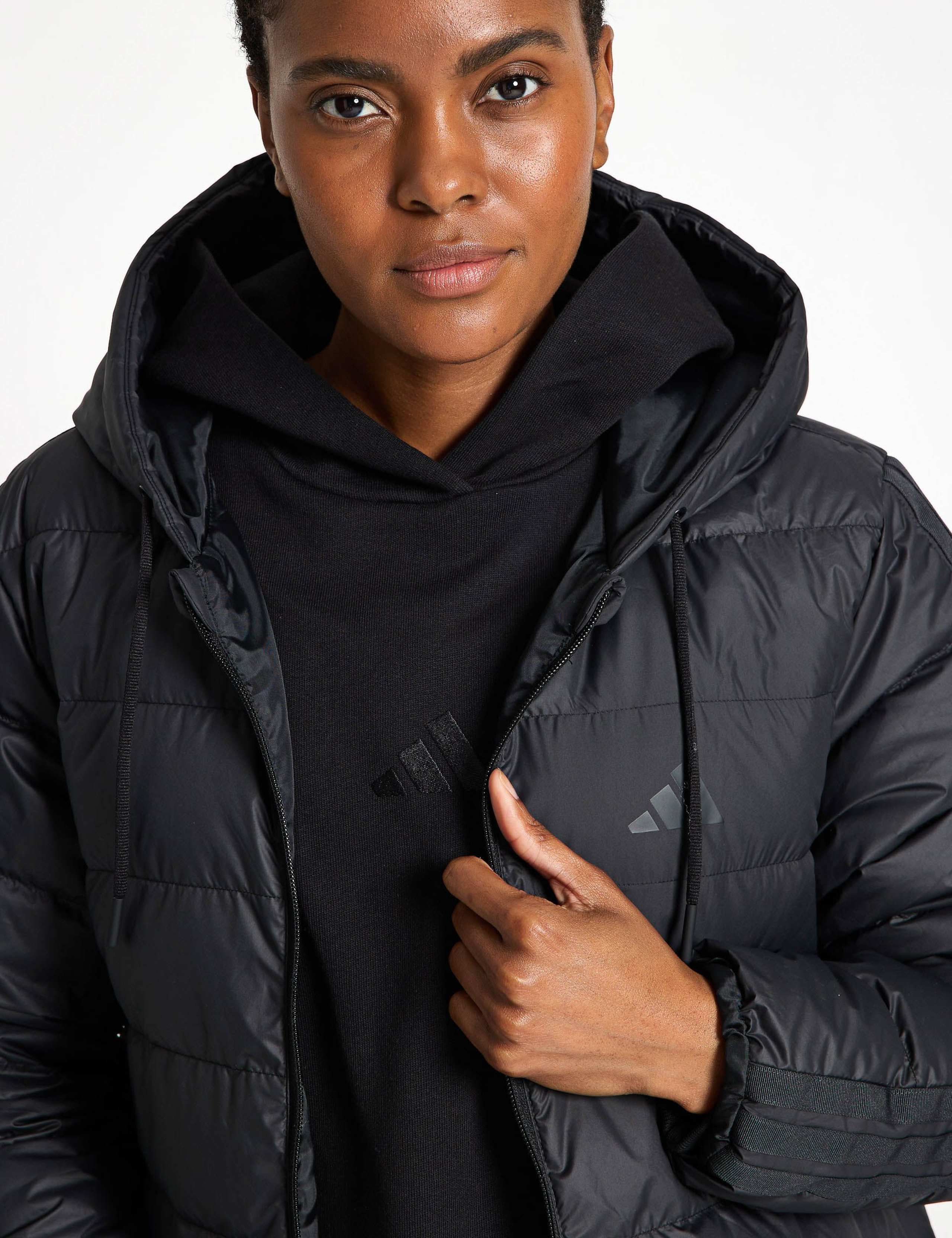 3-Stripes Light Down Padded Puffer Jacket 6 of 7