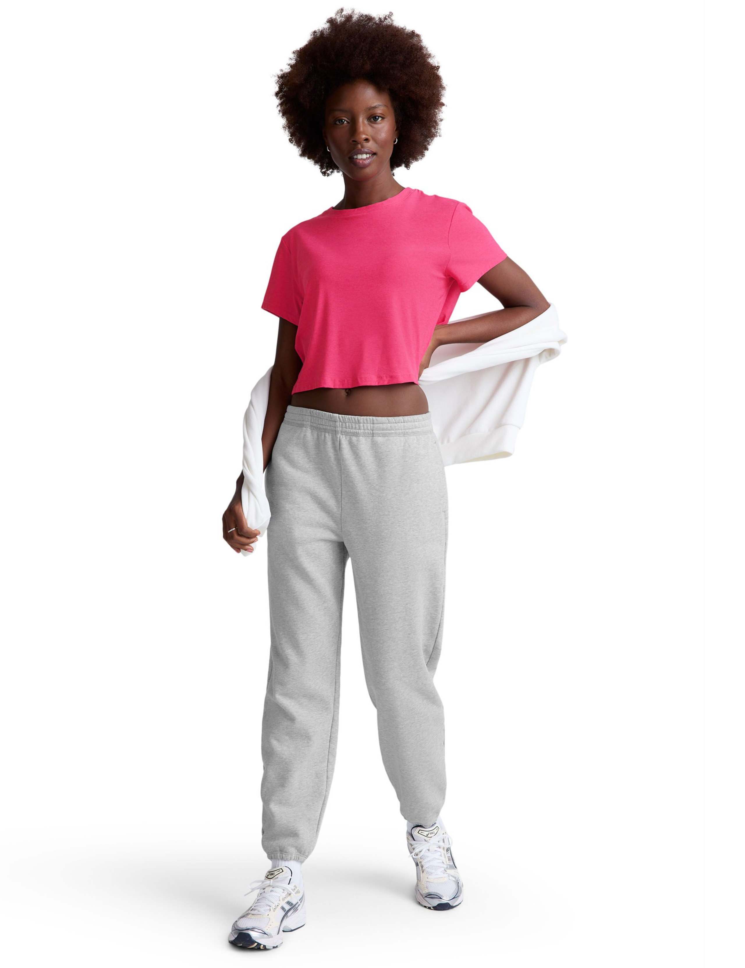Featherweight Supreme Relaxed Crop T-Shirt 2 of 4