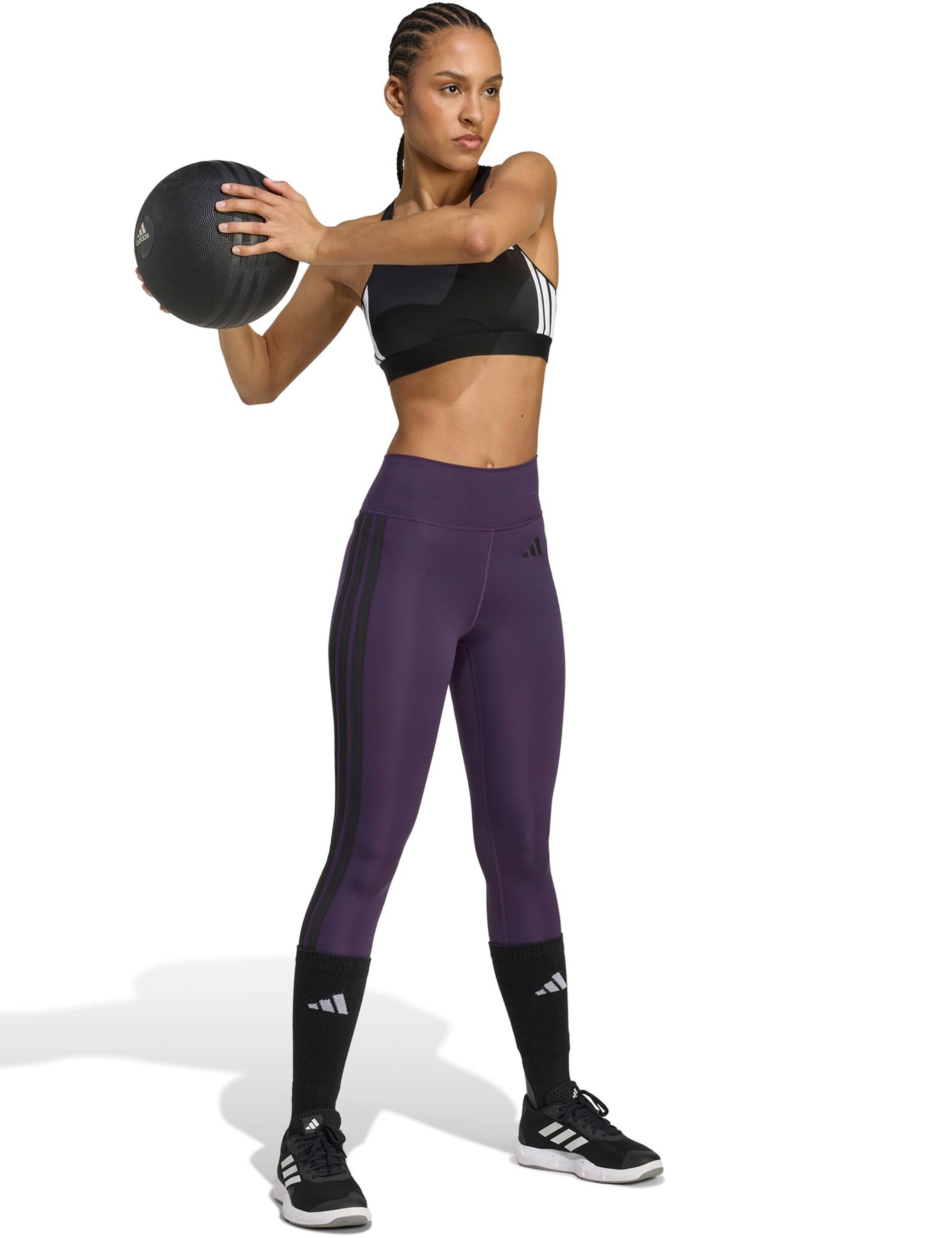 Optime Essentials 3-Stripes 7/8 Leggings 3 of 6