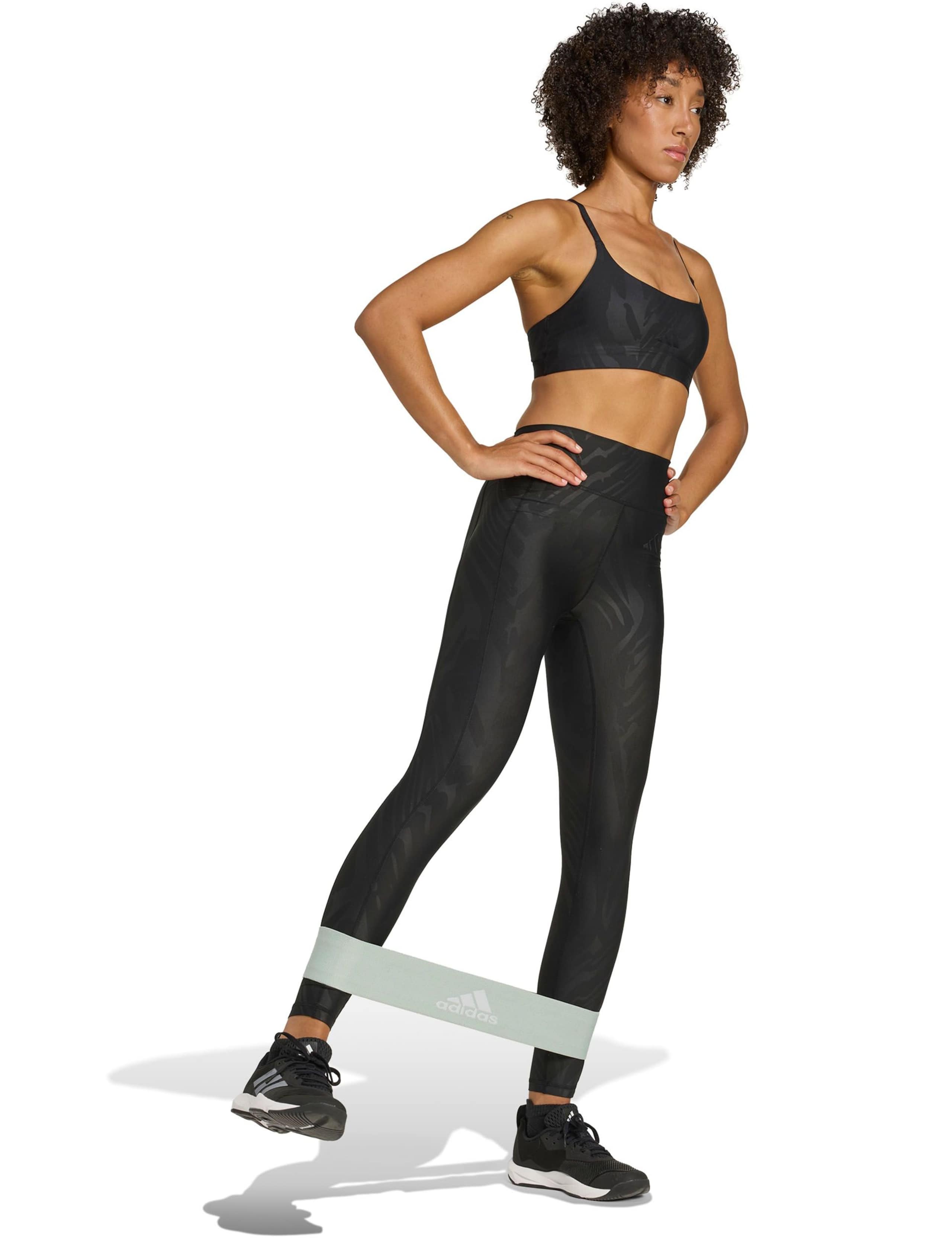 Optimé Printed High Waisted Leggings 3 of 6