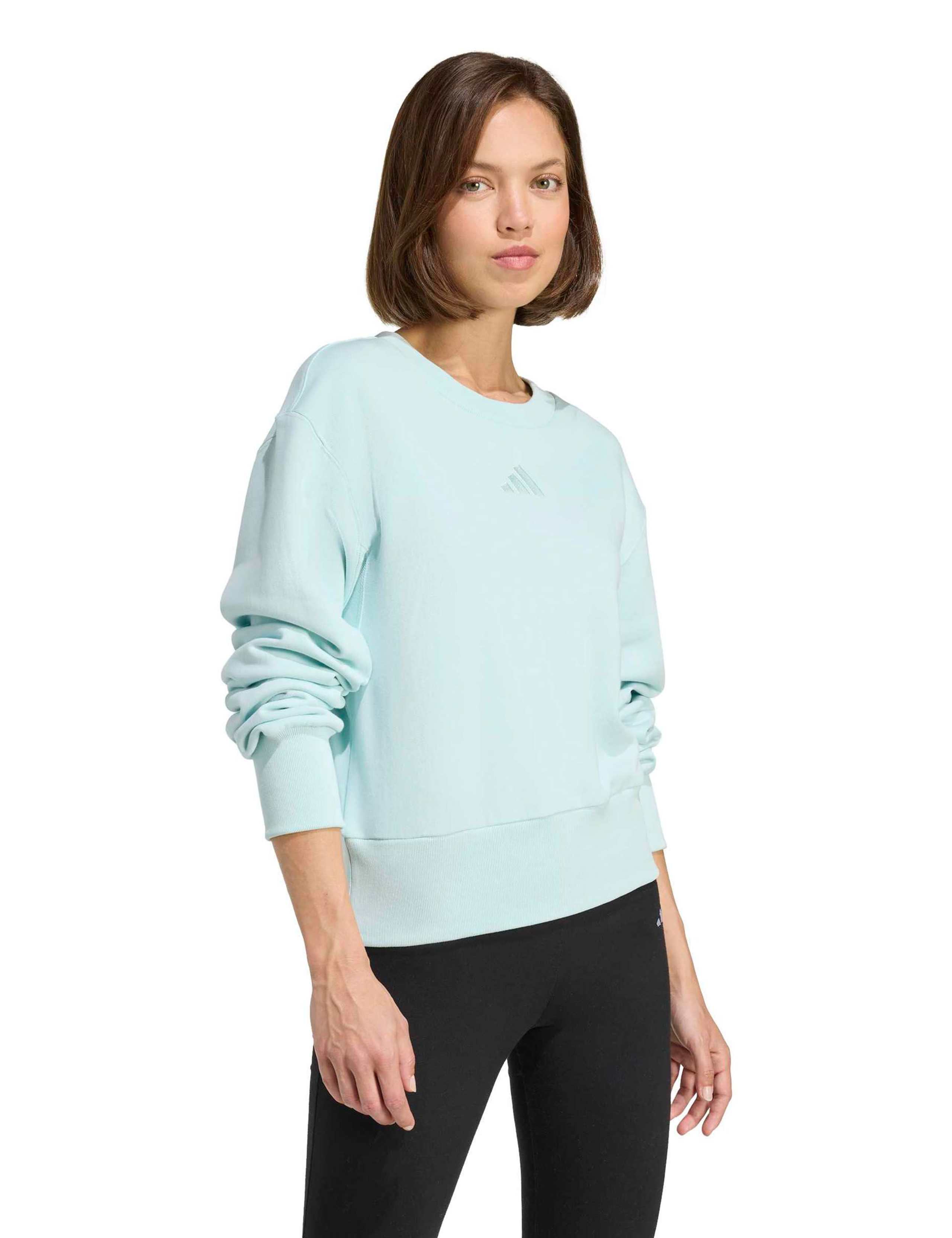 ALL SZN Pure Cotton Crew Neck Sweatshirt 3 of 6