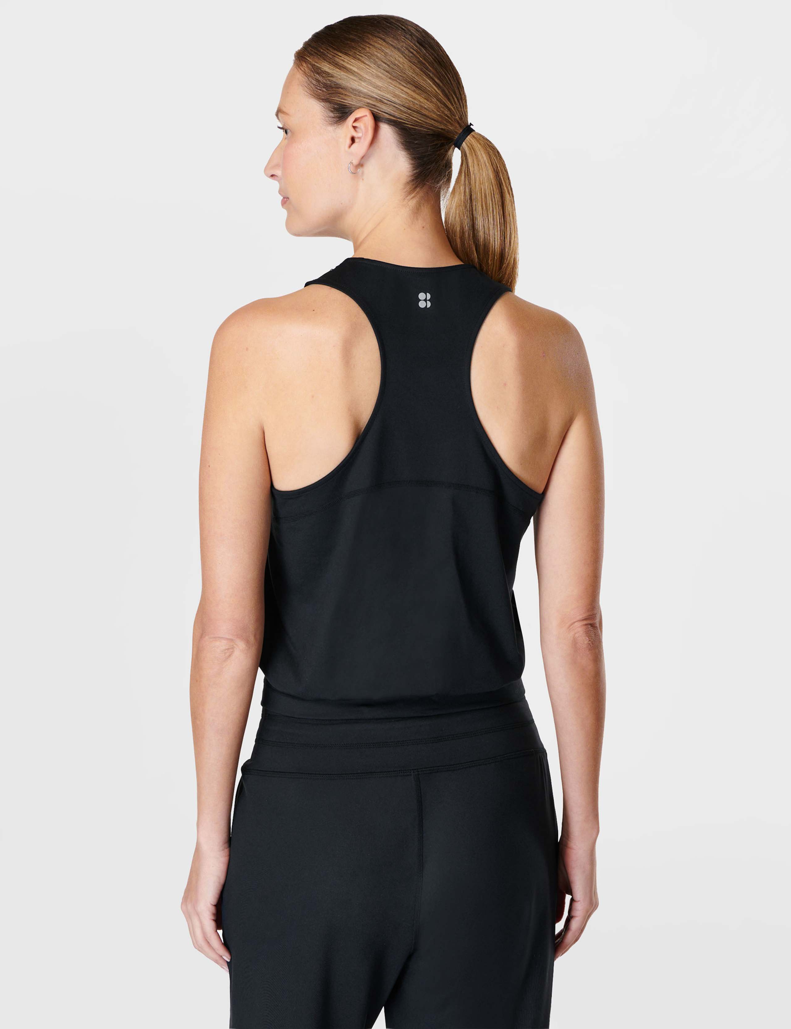Gaia Scoop Neck Relaxed Yoga Vest Top 4 of 6