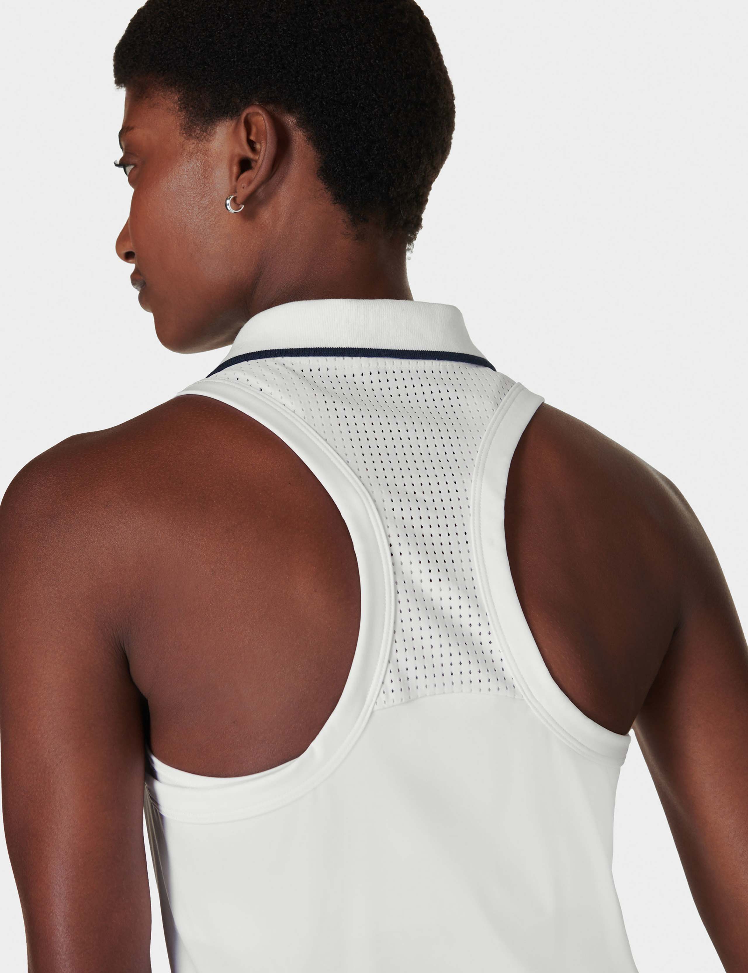 Power Match Point Half Zip Tennis Vest Top 6 of 6