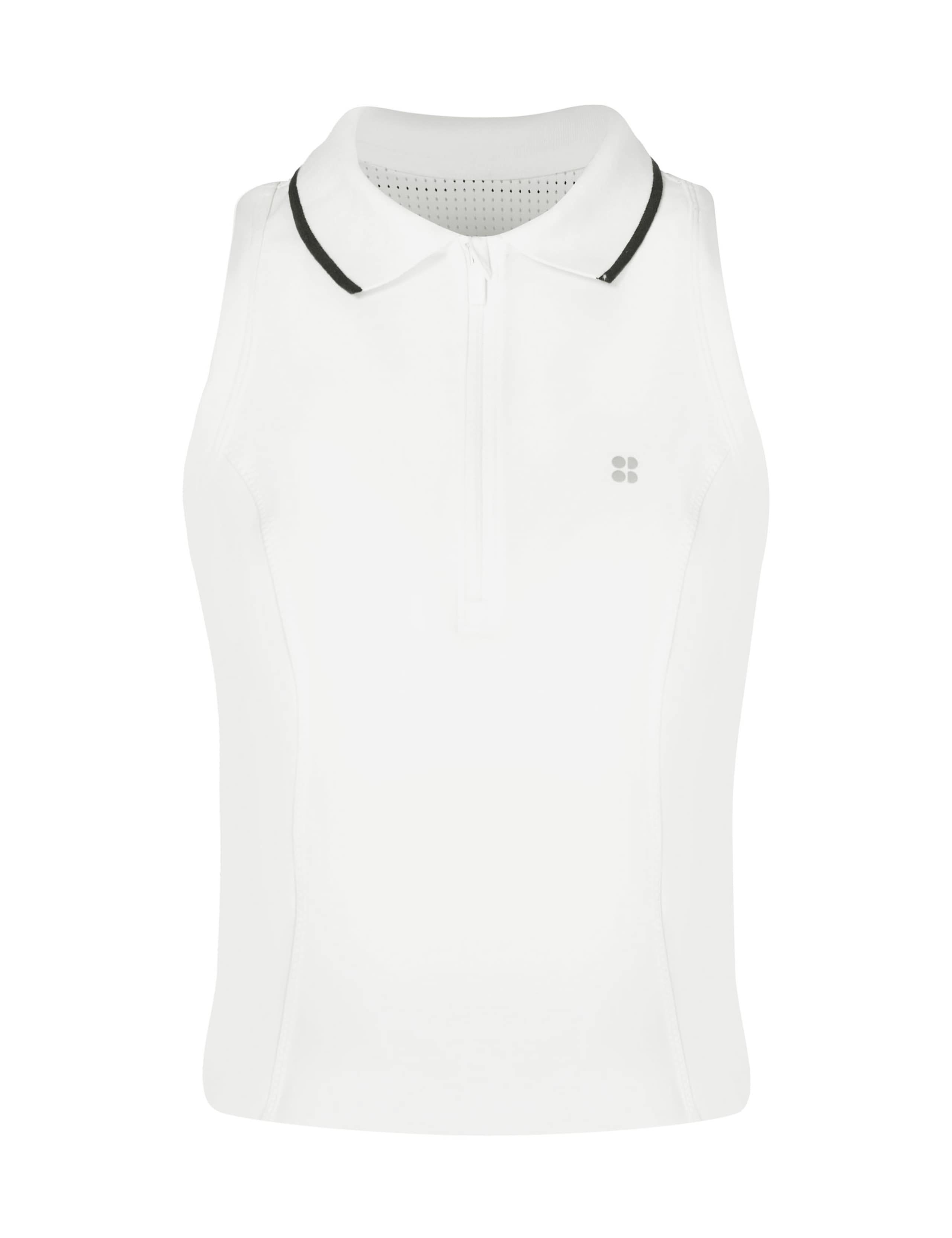 Power Match Point Half Zip Tennis Vest Top 2 of 6