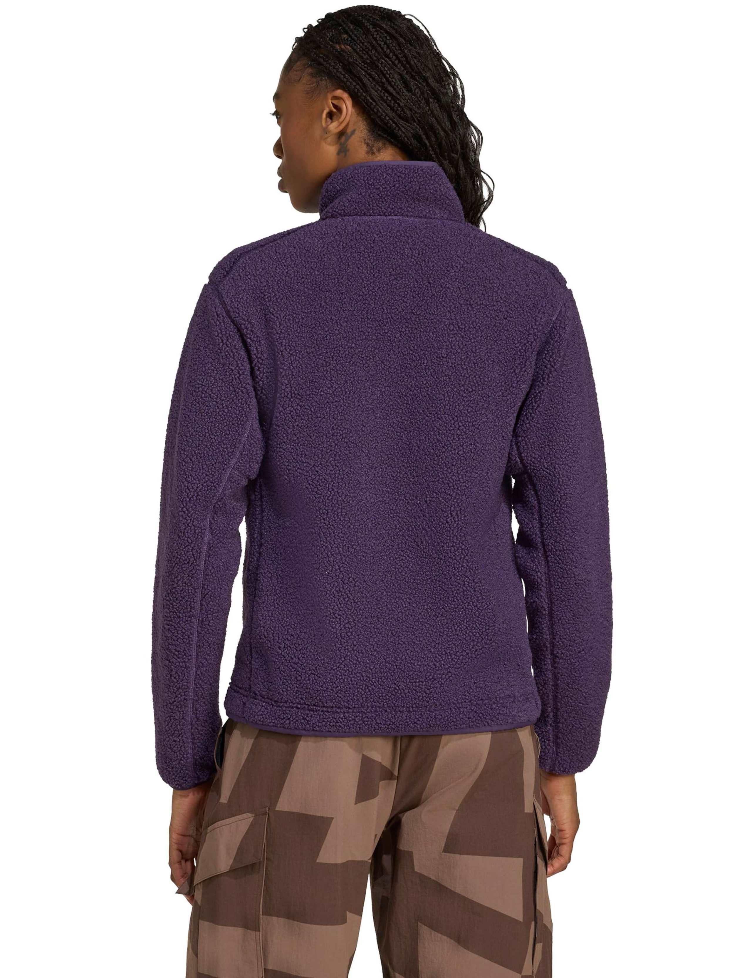 High Pile Half Placket Funnel Neck Fleece 4 of 7