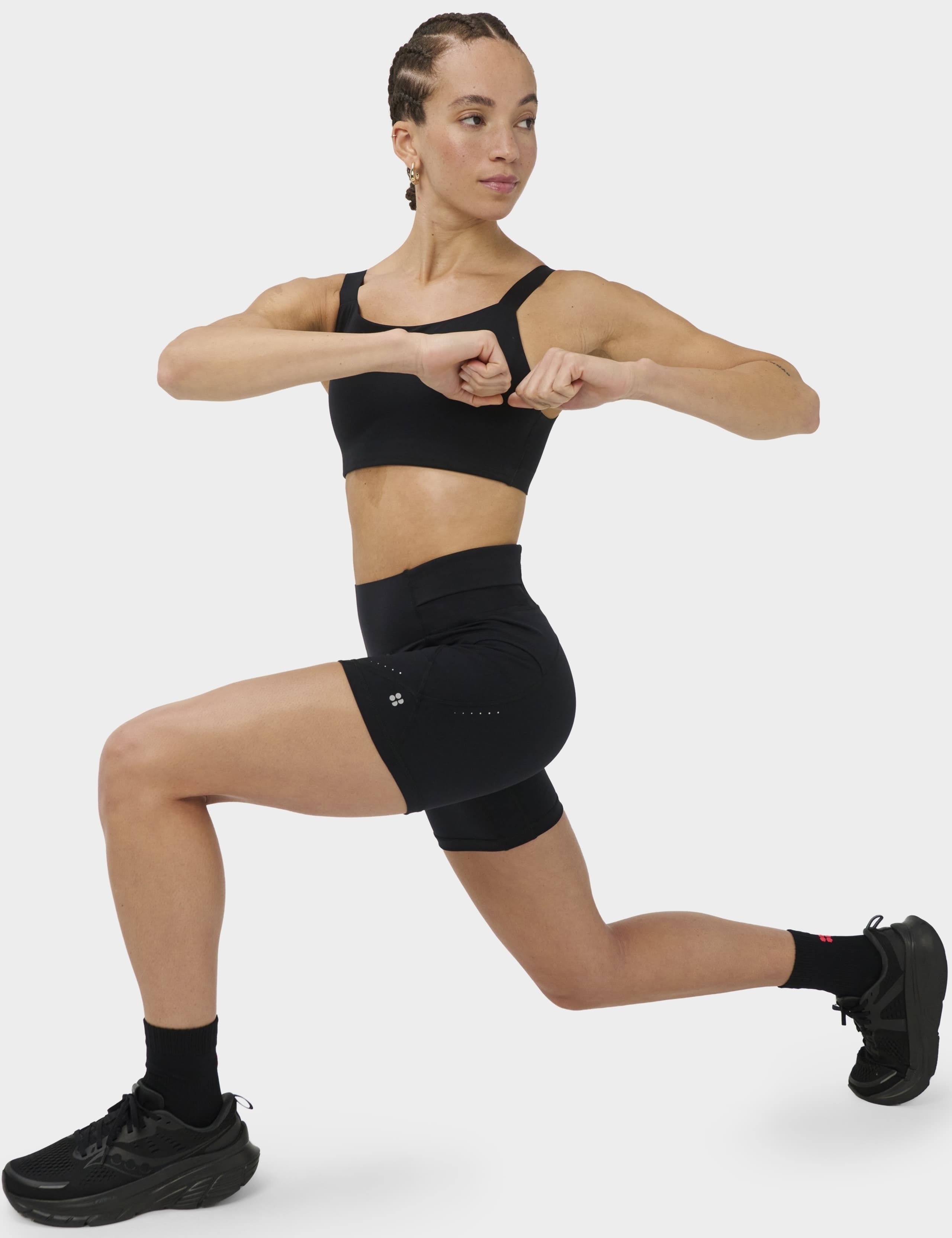 Runners High Waisted Running Shorts 5 of 9