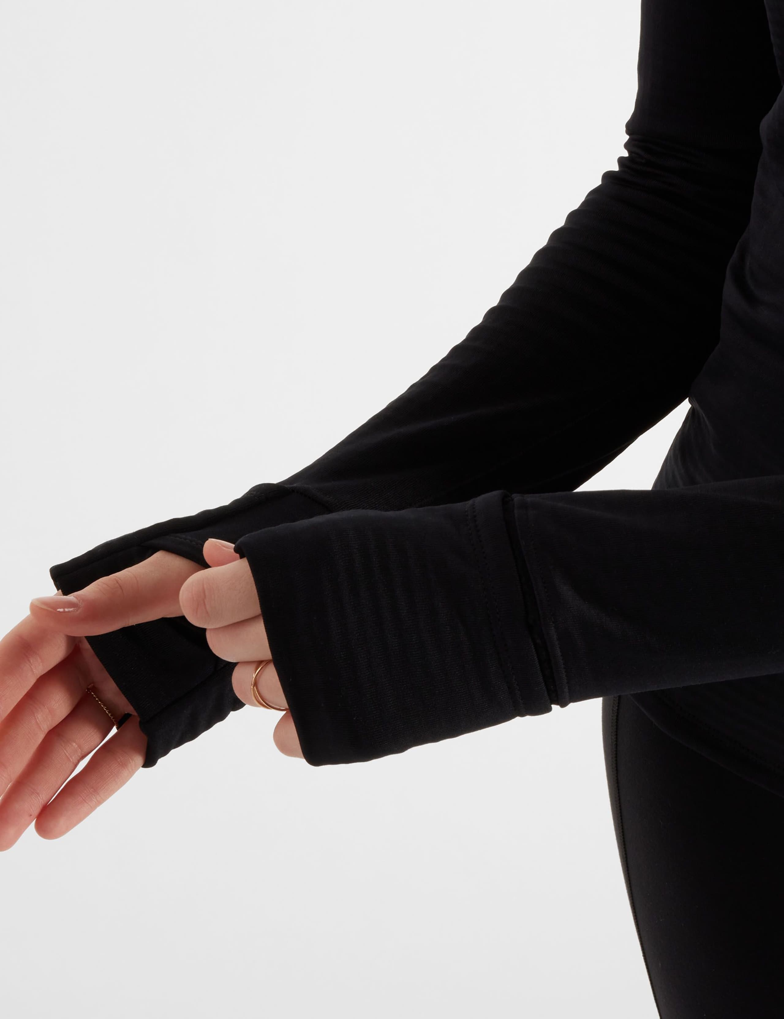 High Neck Half Zip Sports Top 6 of 8