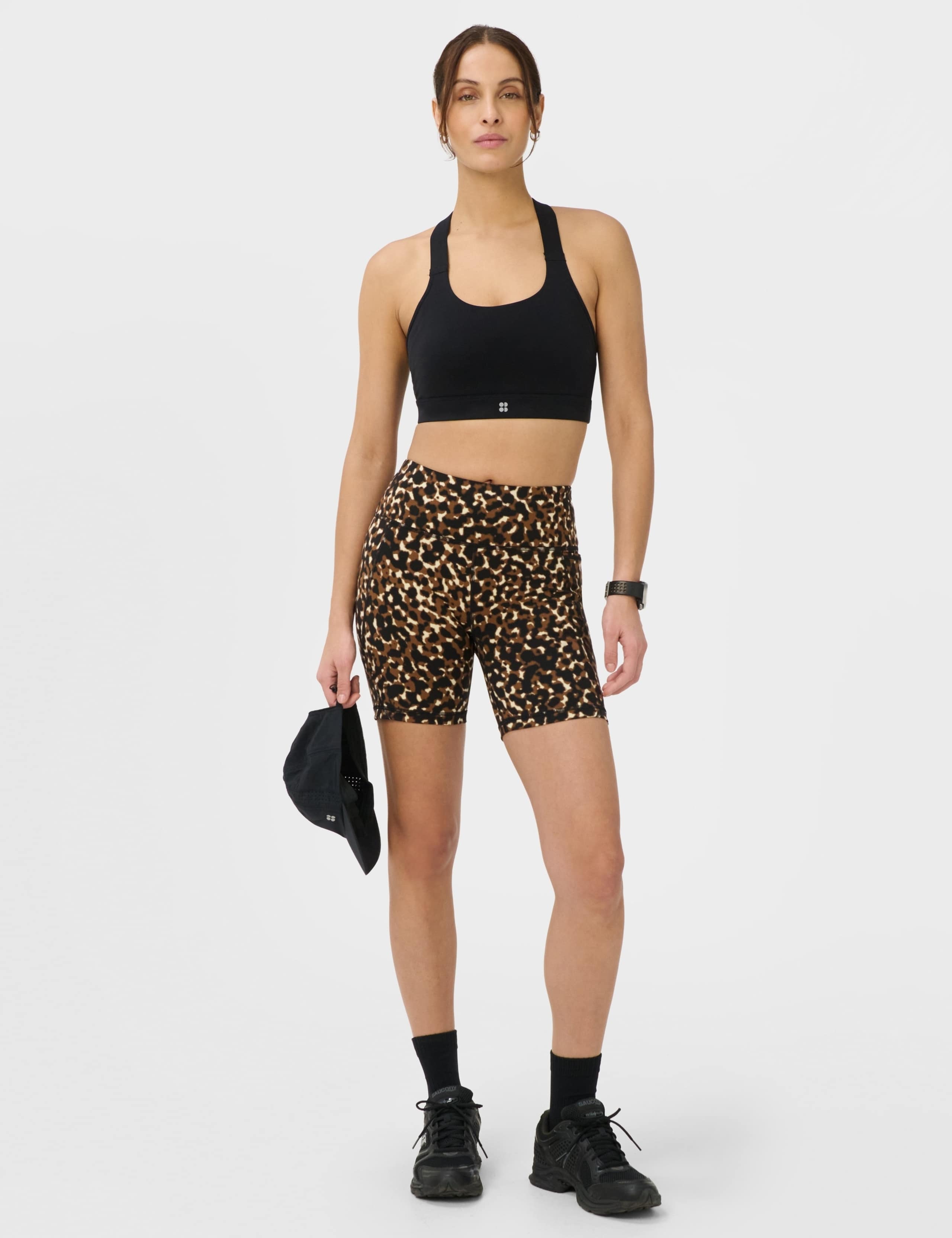 Power Animal Print 6" Biker Shorts 4 of 8