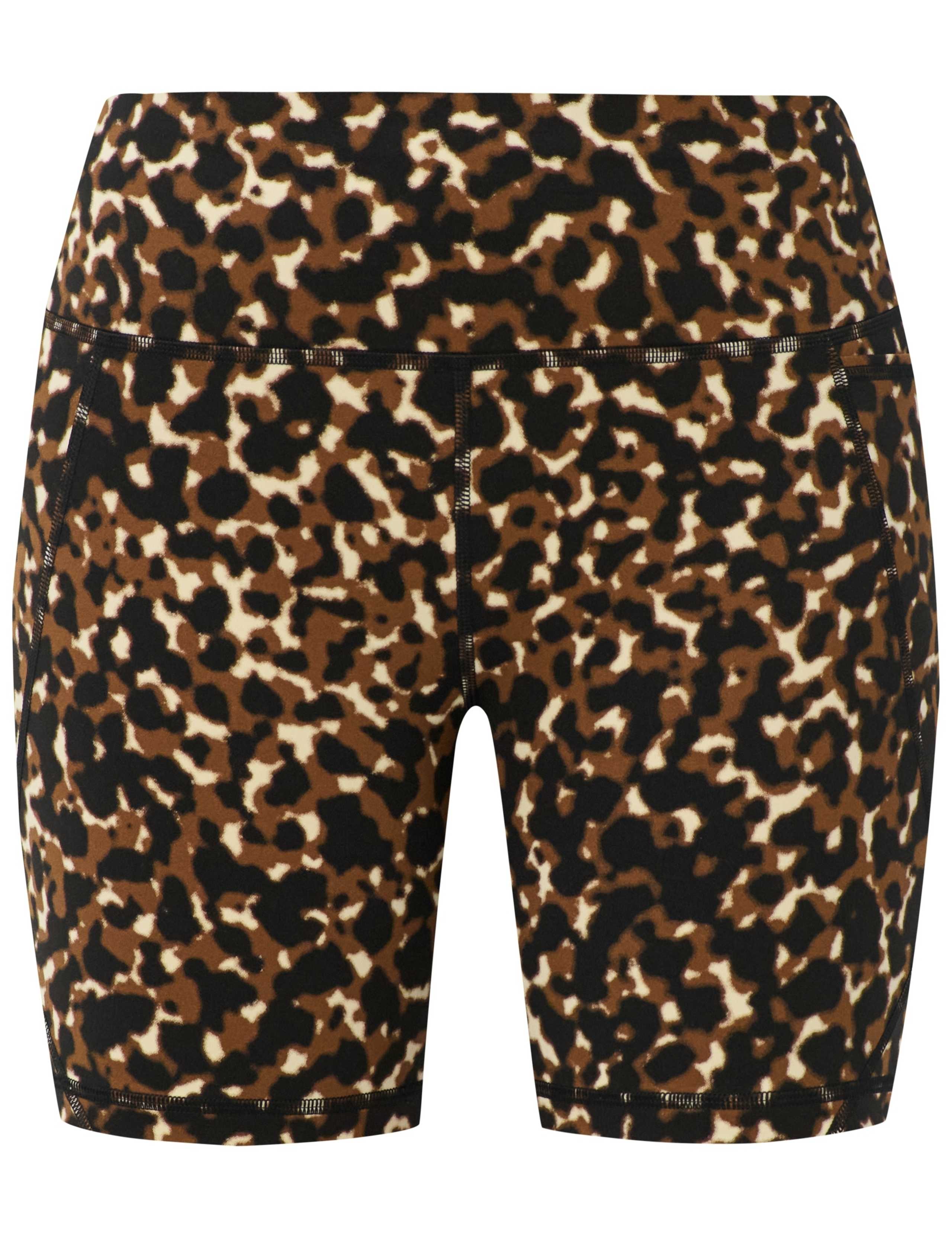 Power Animal Print 6" Biker Shorts 2 of 8