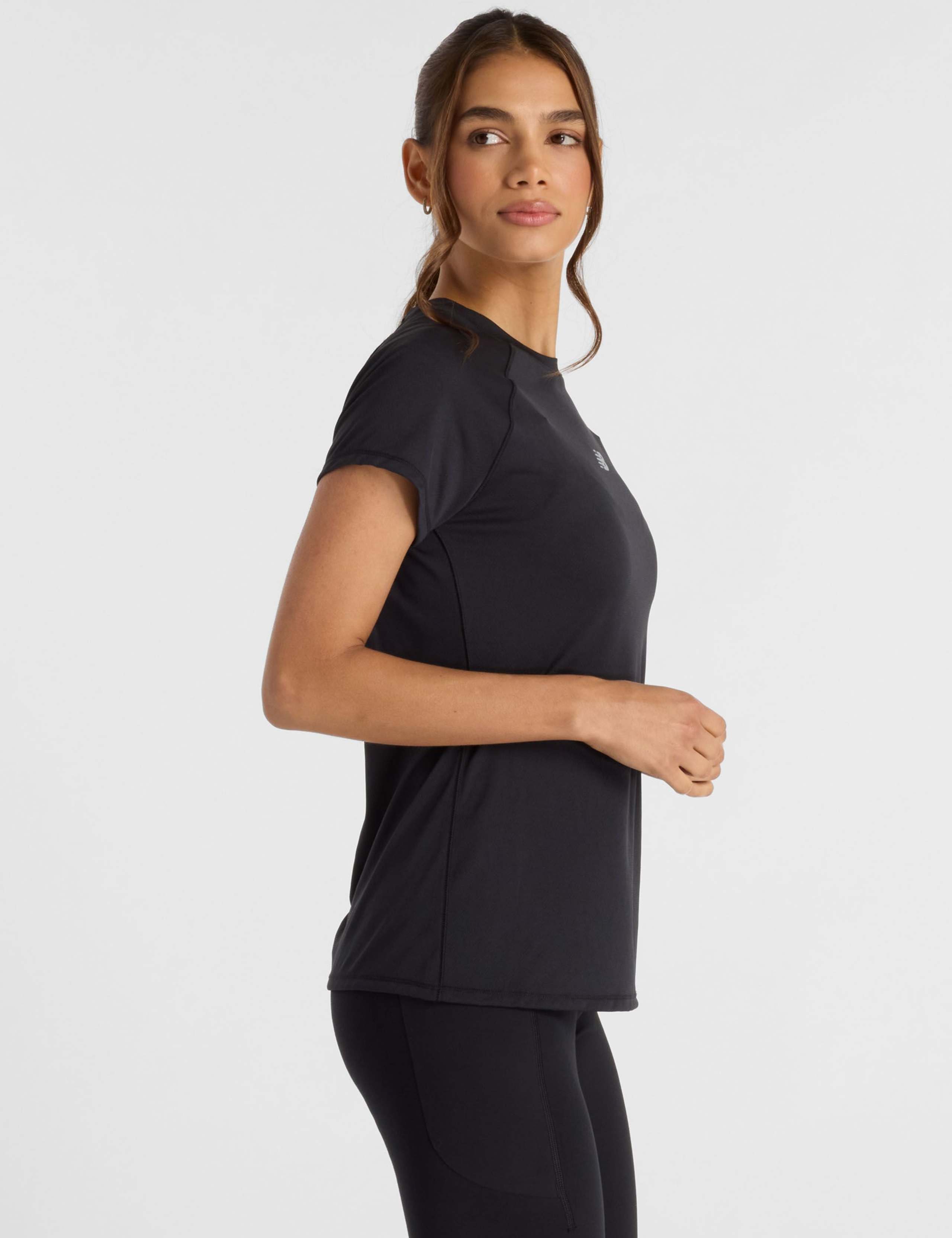 Jacquard Crew Neck Sports T-Shirt 3 of 5
