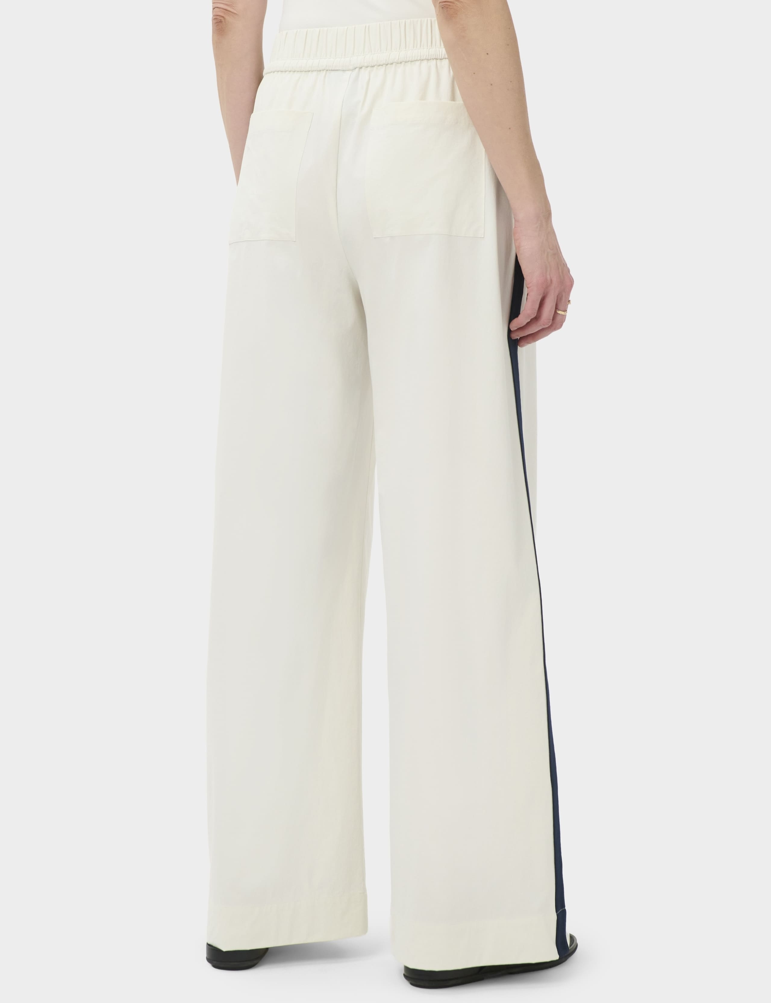 Side Stripe Drawstring Wide Leg Trousers 3 of 7
