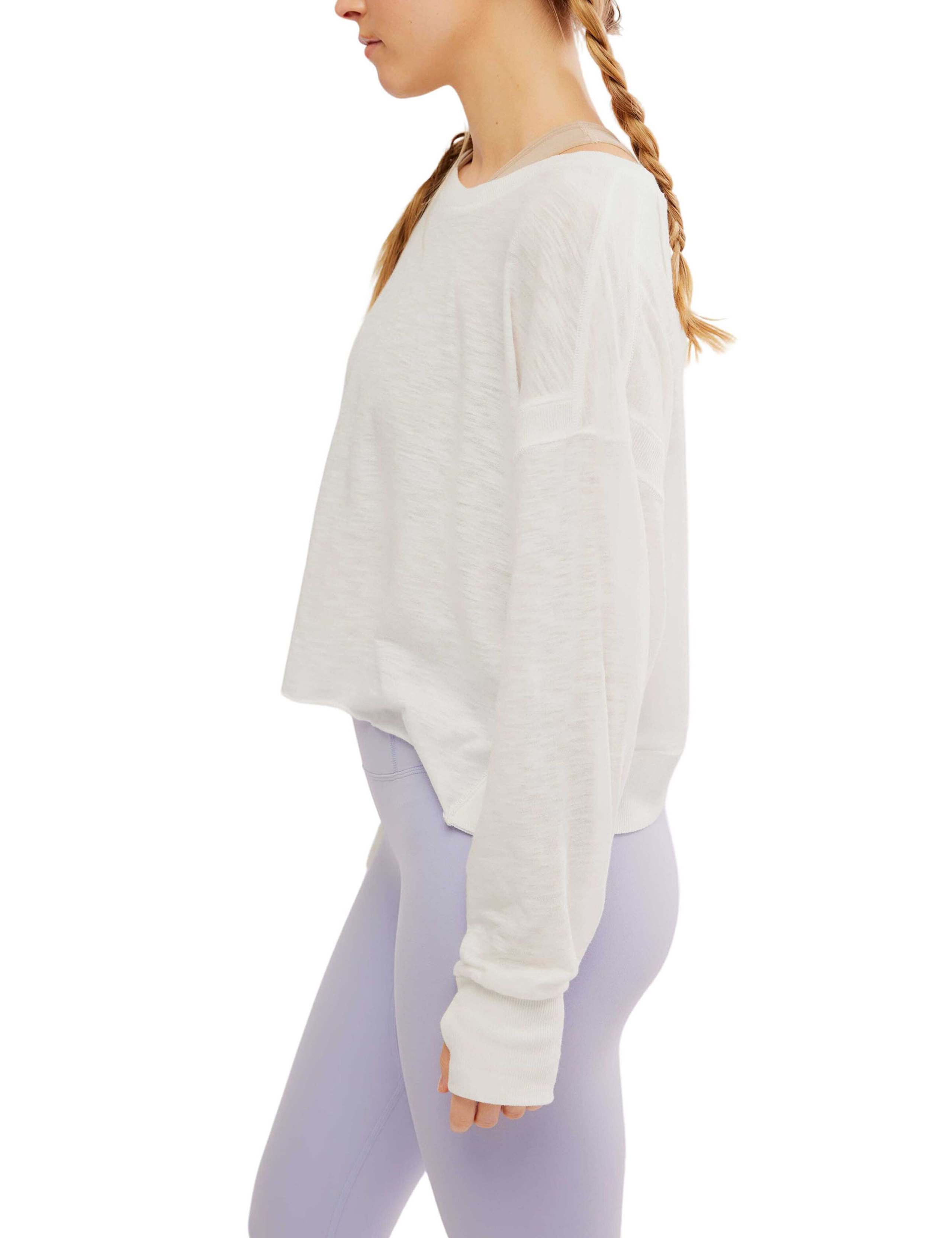 My Time Layer Cotton Rich Relaxed Top 4 of 5