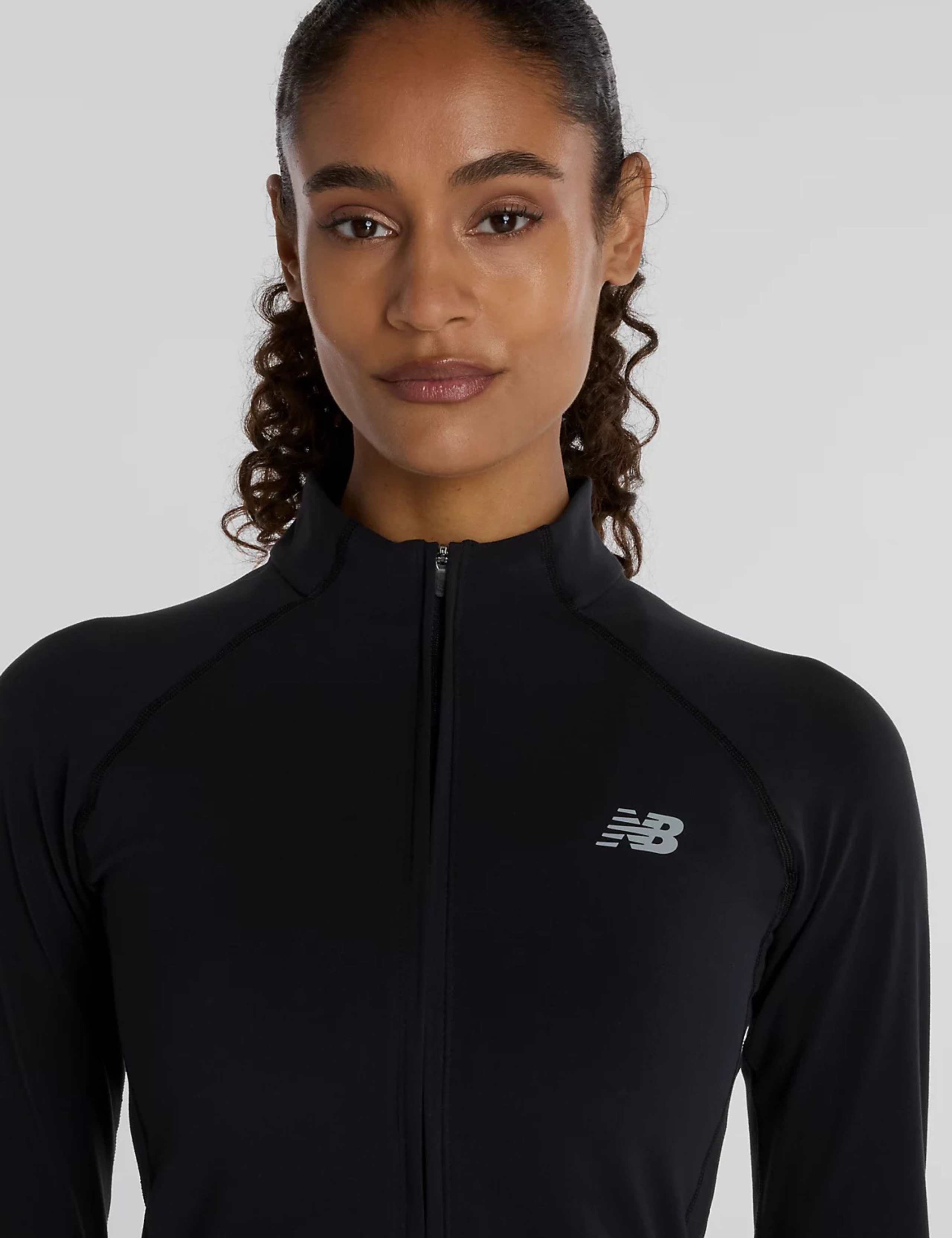 Zip Up Funnel Neck Sports Jacket 4 of 6