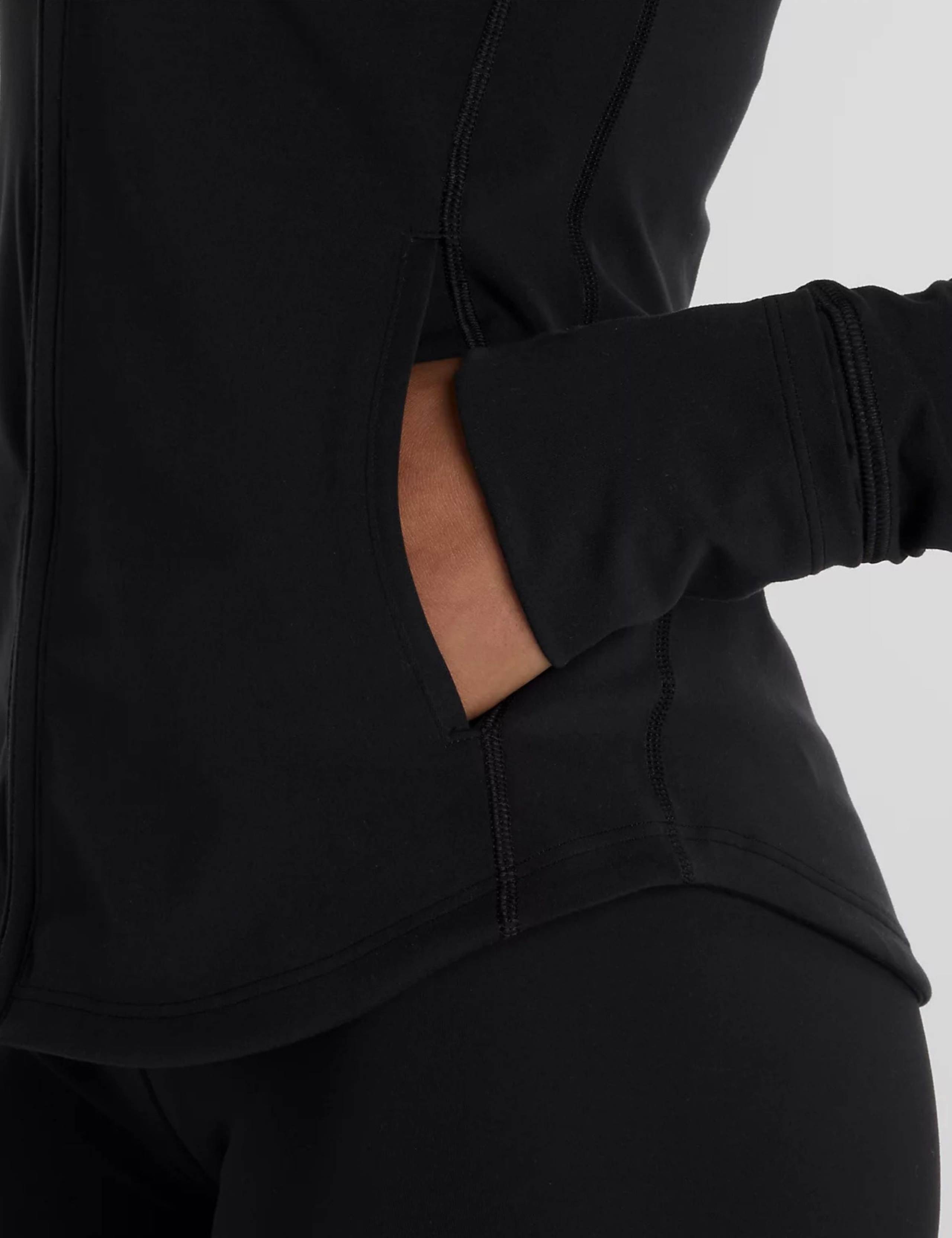 Zip Up Funnel Neck Sports Jacket 5 of 6