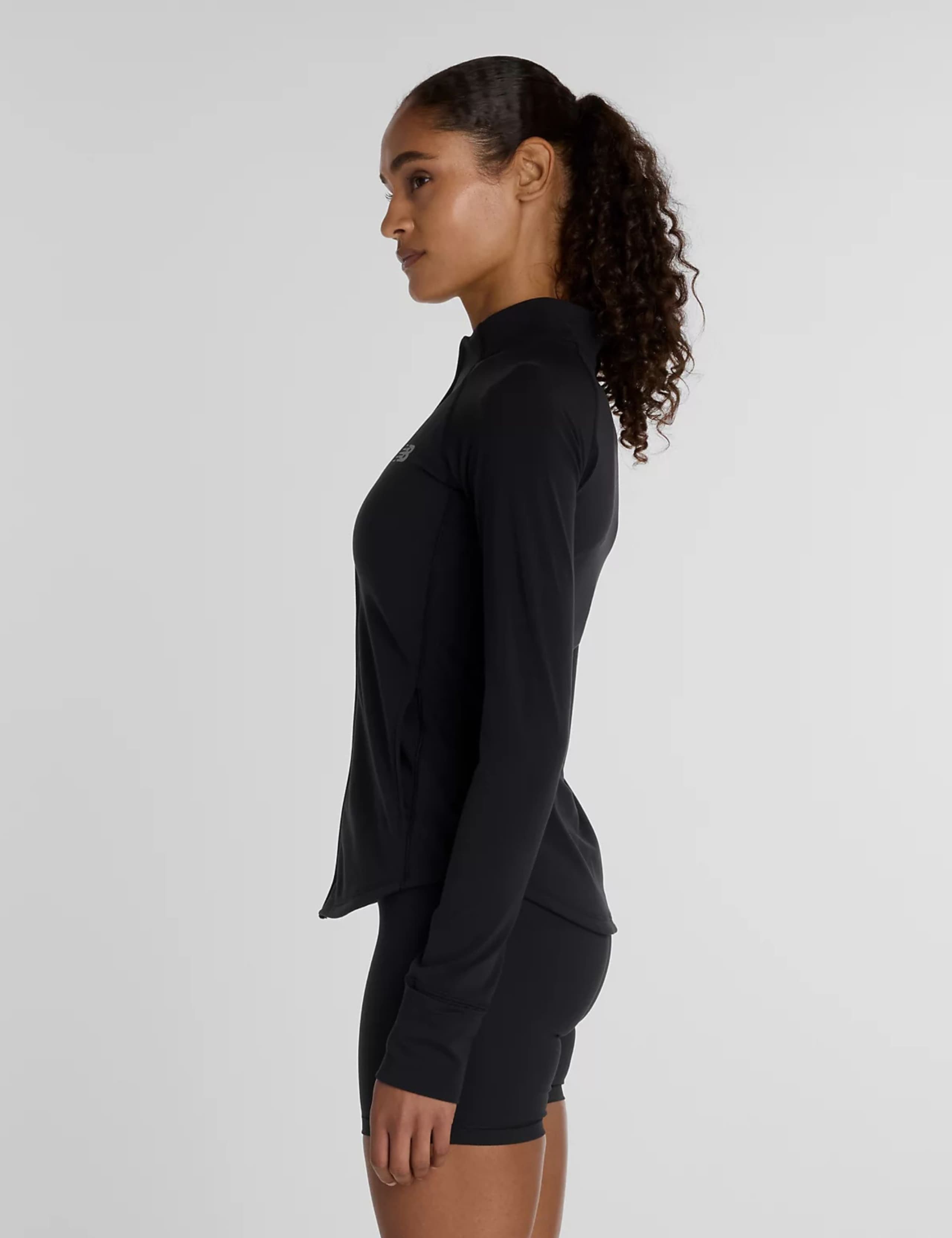 Zip Up Funnel Neck Sports Jacket 6 of 6