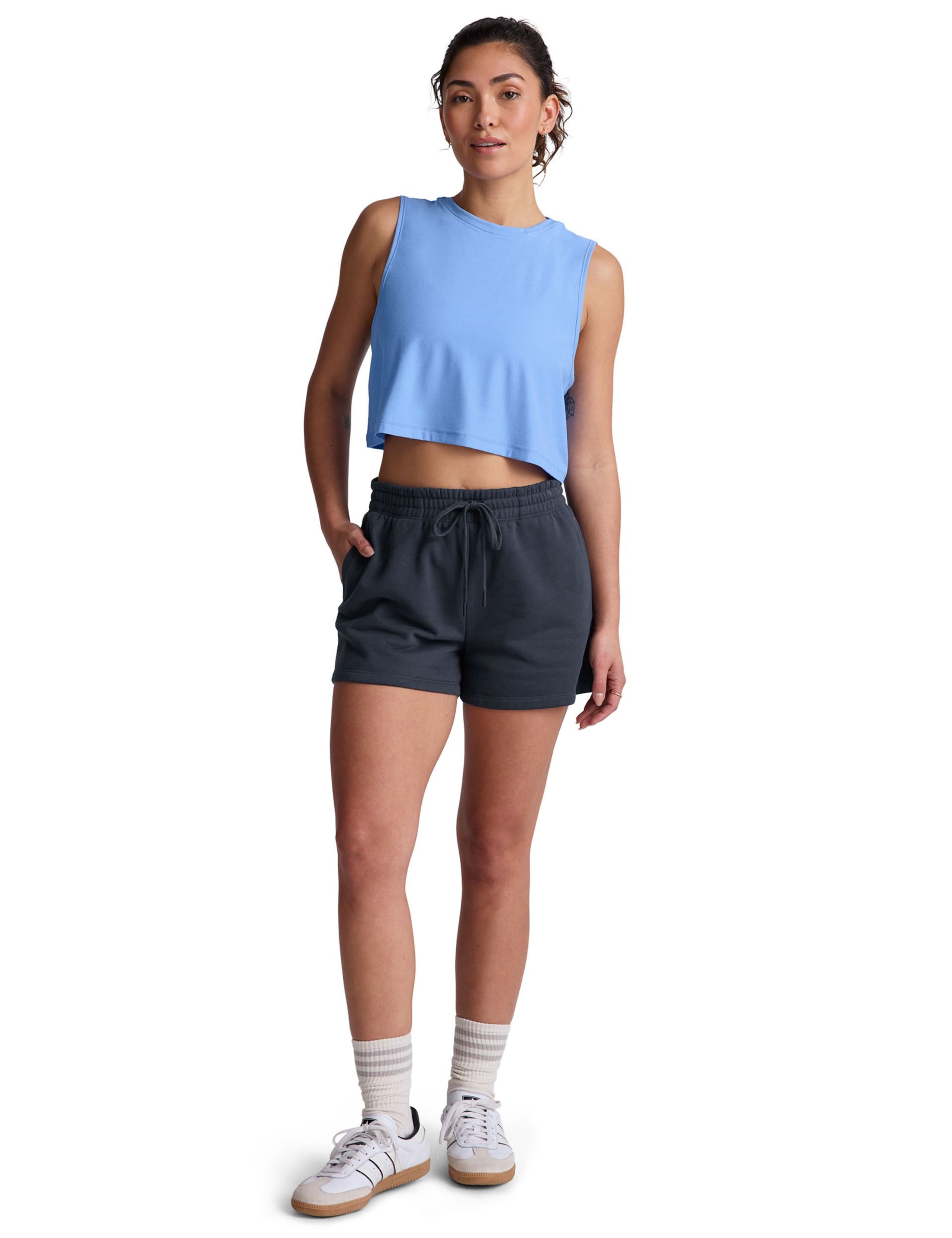 Minimal Balance Relaxed Crop Vest Top 4 of 4
