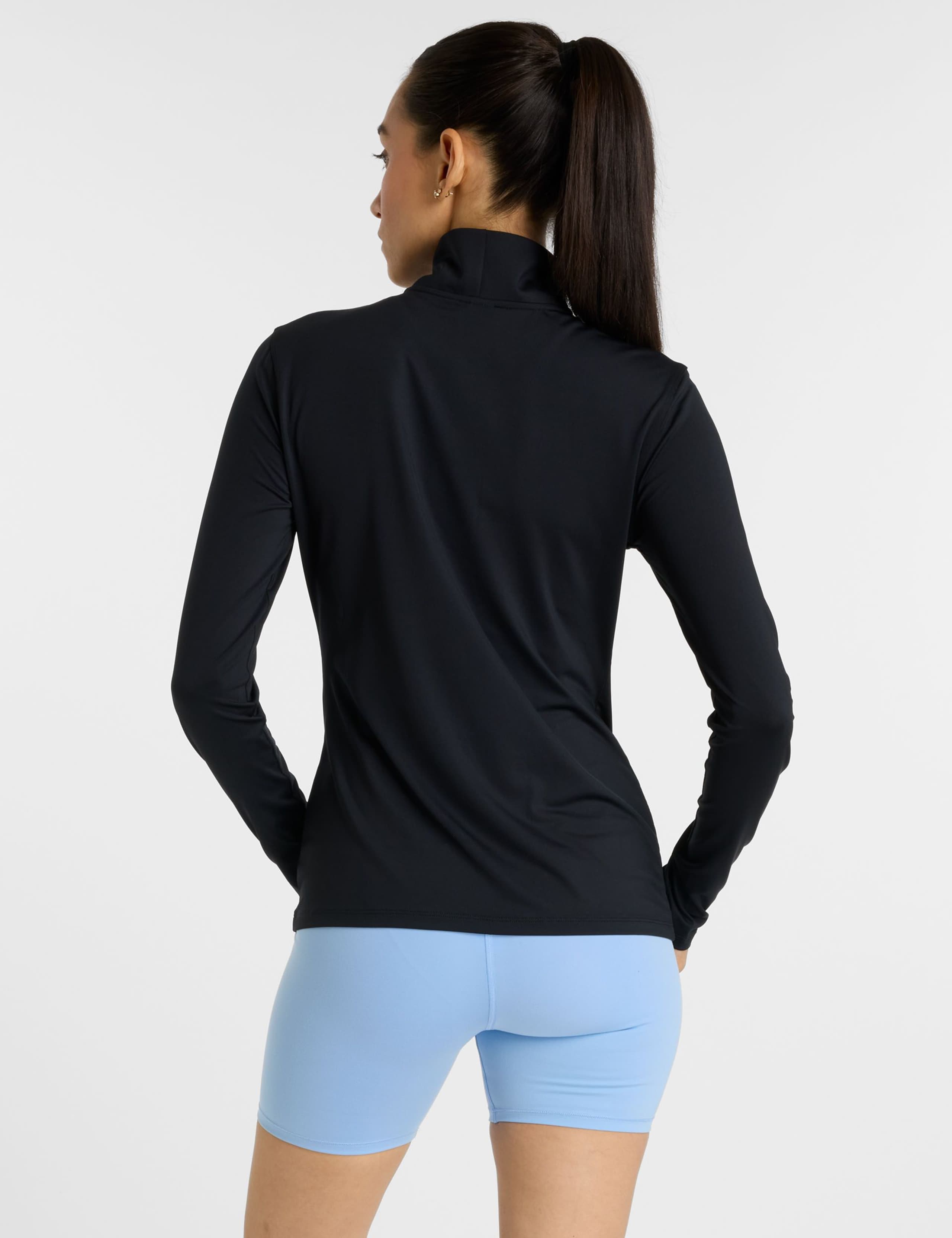Fleece Funnel Neck Half Zip Top 2 of 6