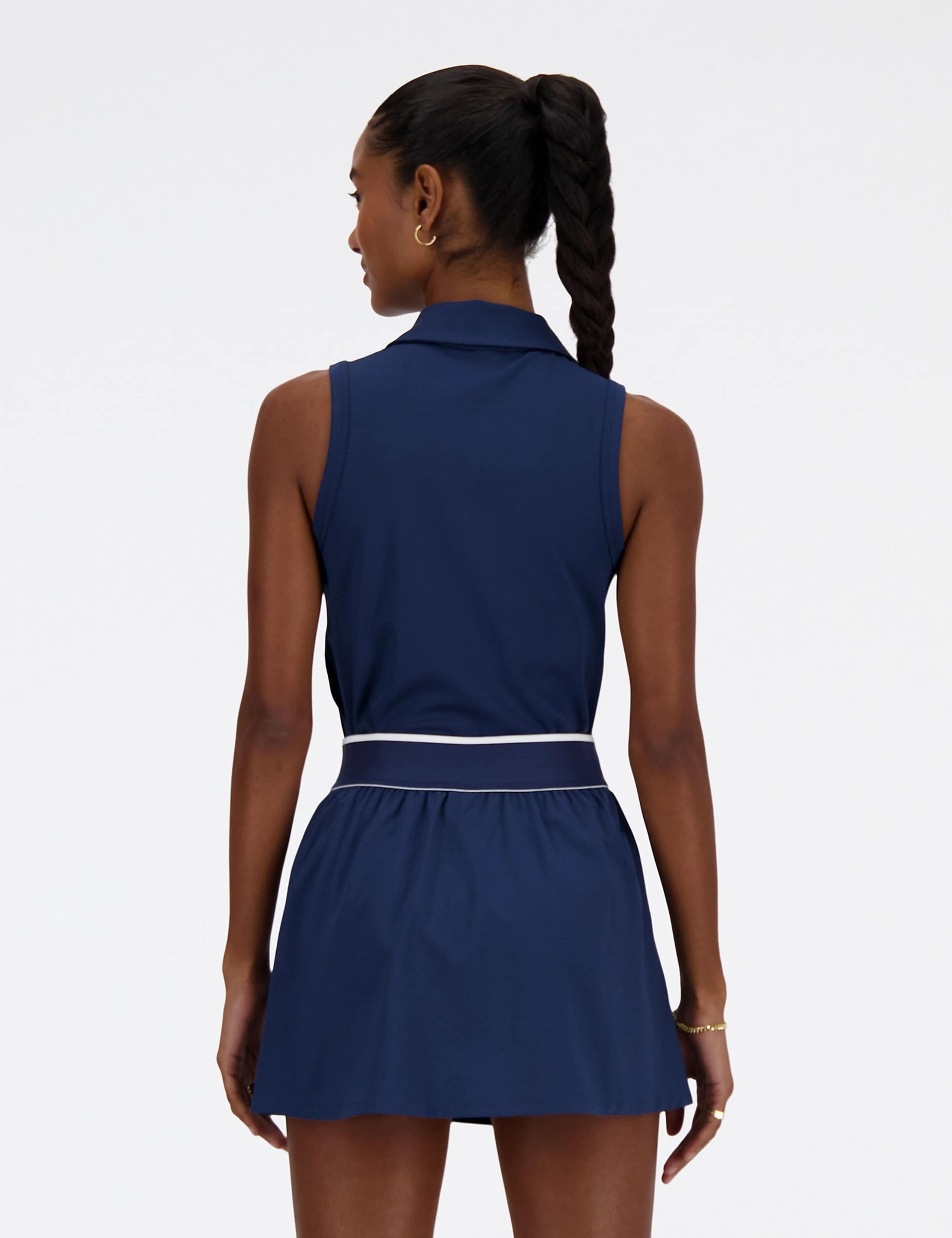 Collared V-Neck Tennis Vest Top 2 of 4