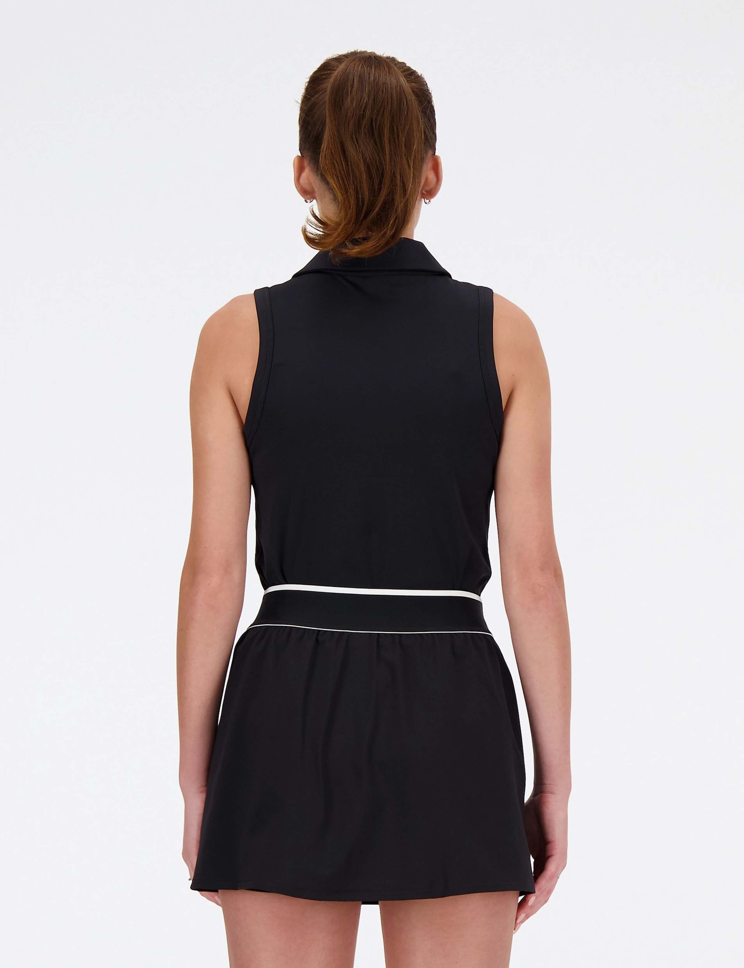 Collared V-Neck Tennis Vest Top 2 of 4