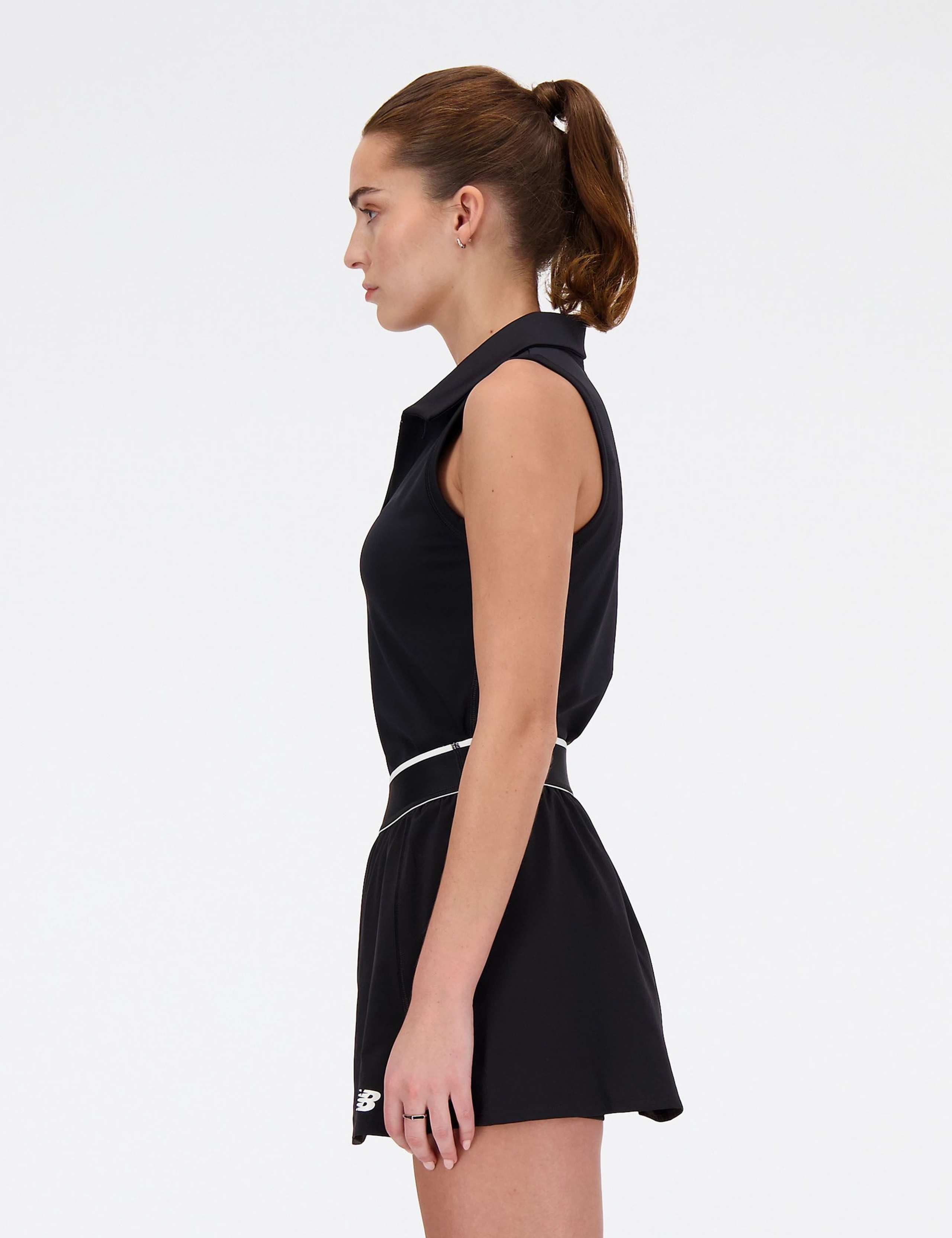 Collared V-Neck Tennis Vest Top 3 of 4