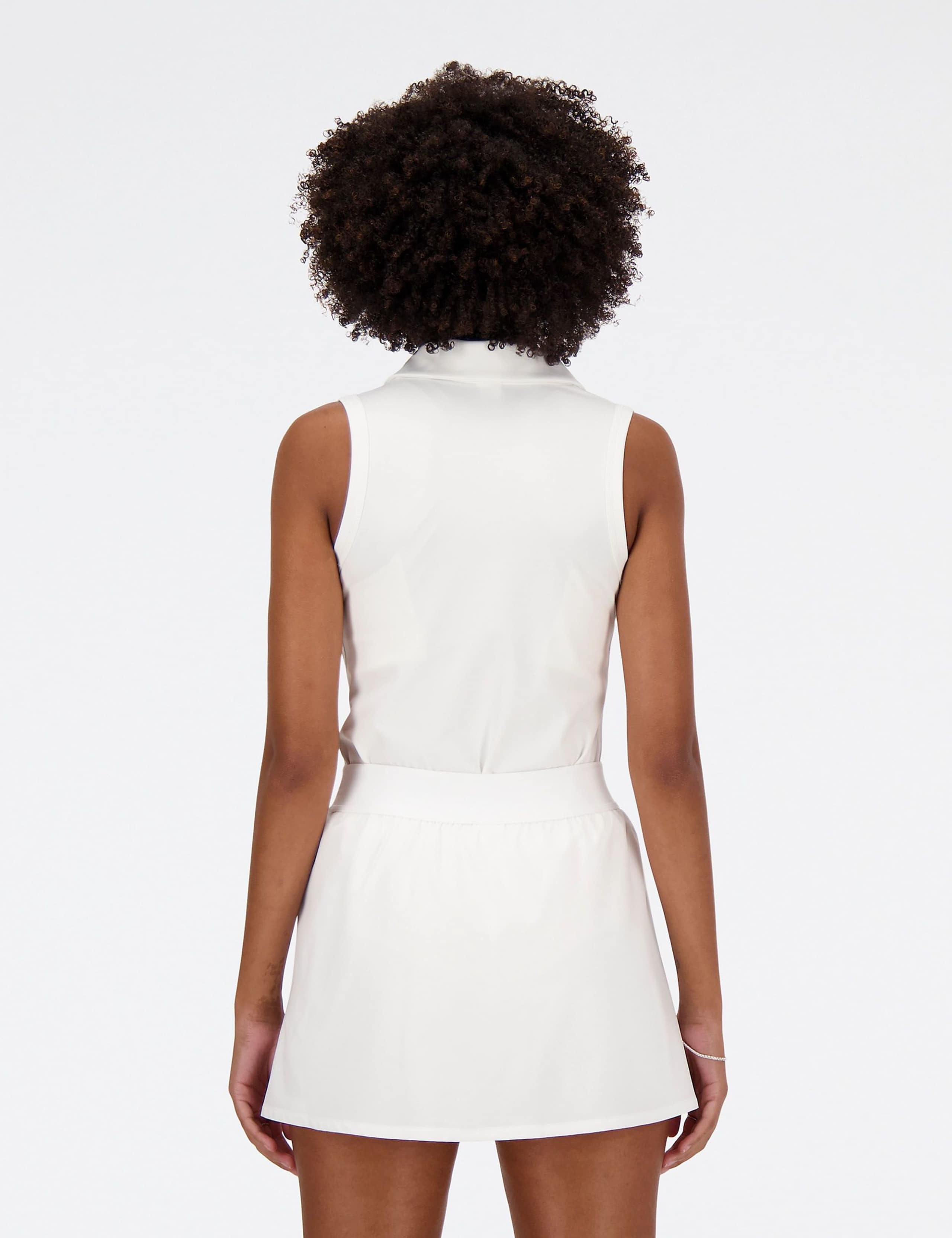 Collared V-Neck Tennis Vest Top 2 of 4