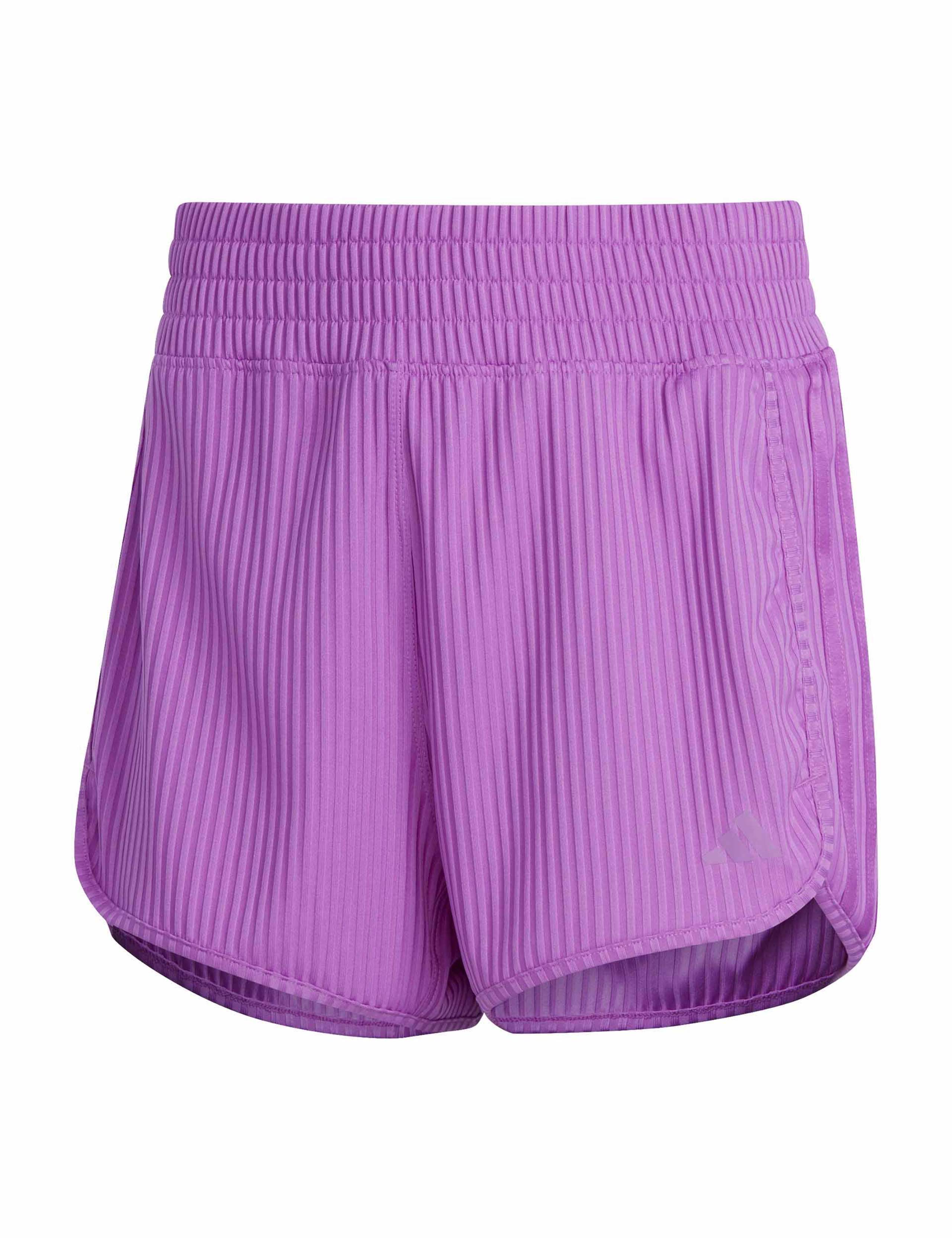 Pacer All Gym Ribbed Tonal 3 Stripes Shorts 2 of 6