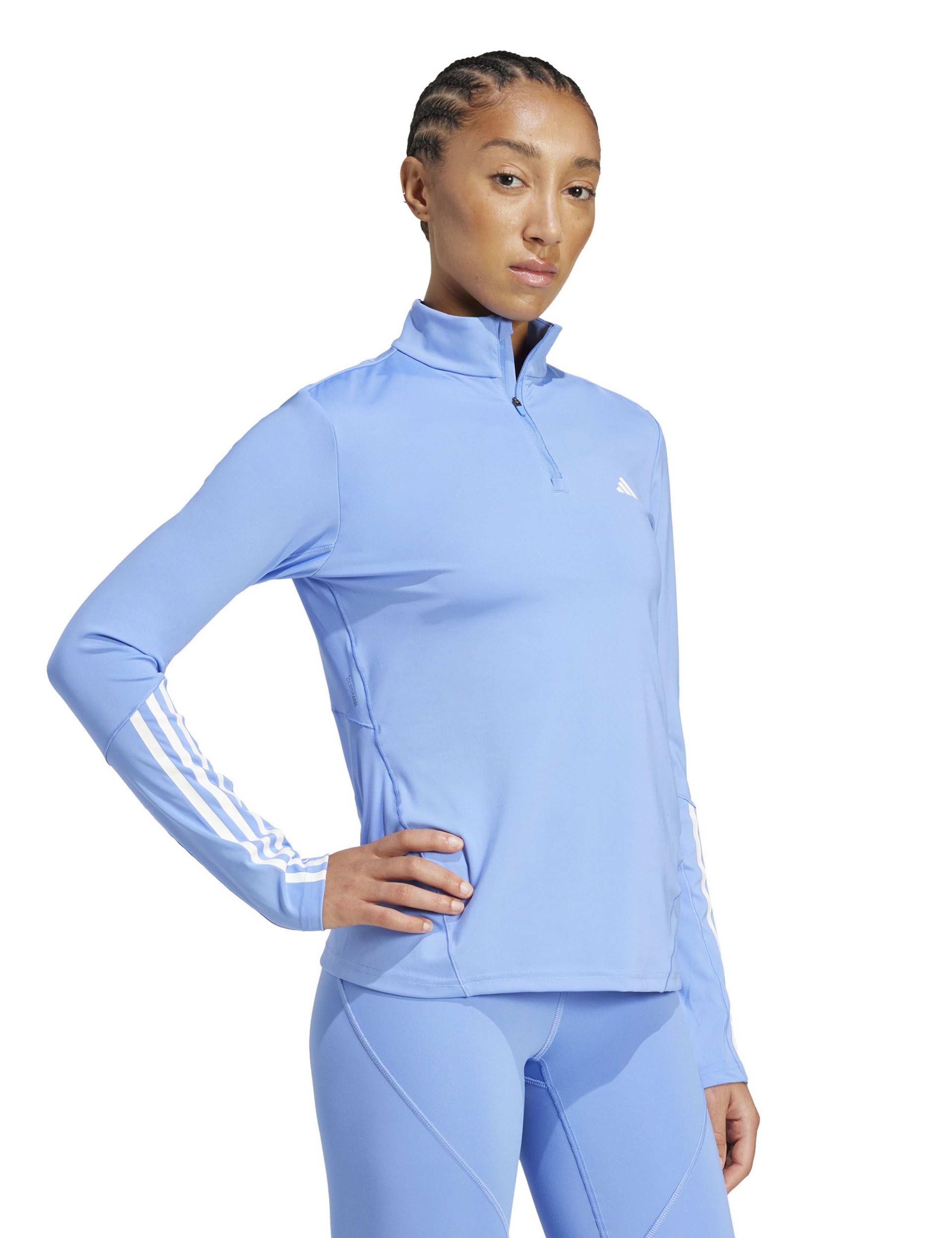 Hyperglam Funnel Neck Half Zip Top 4 of 6