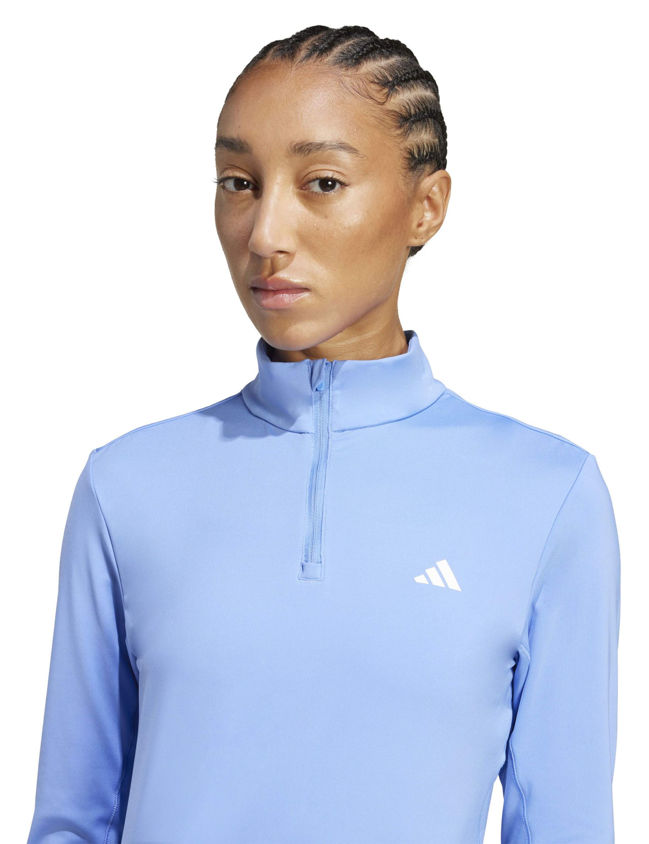 Hyperglam Funnel Neck Half Zip Top 5 of 6