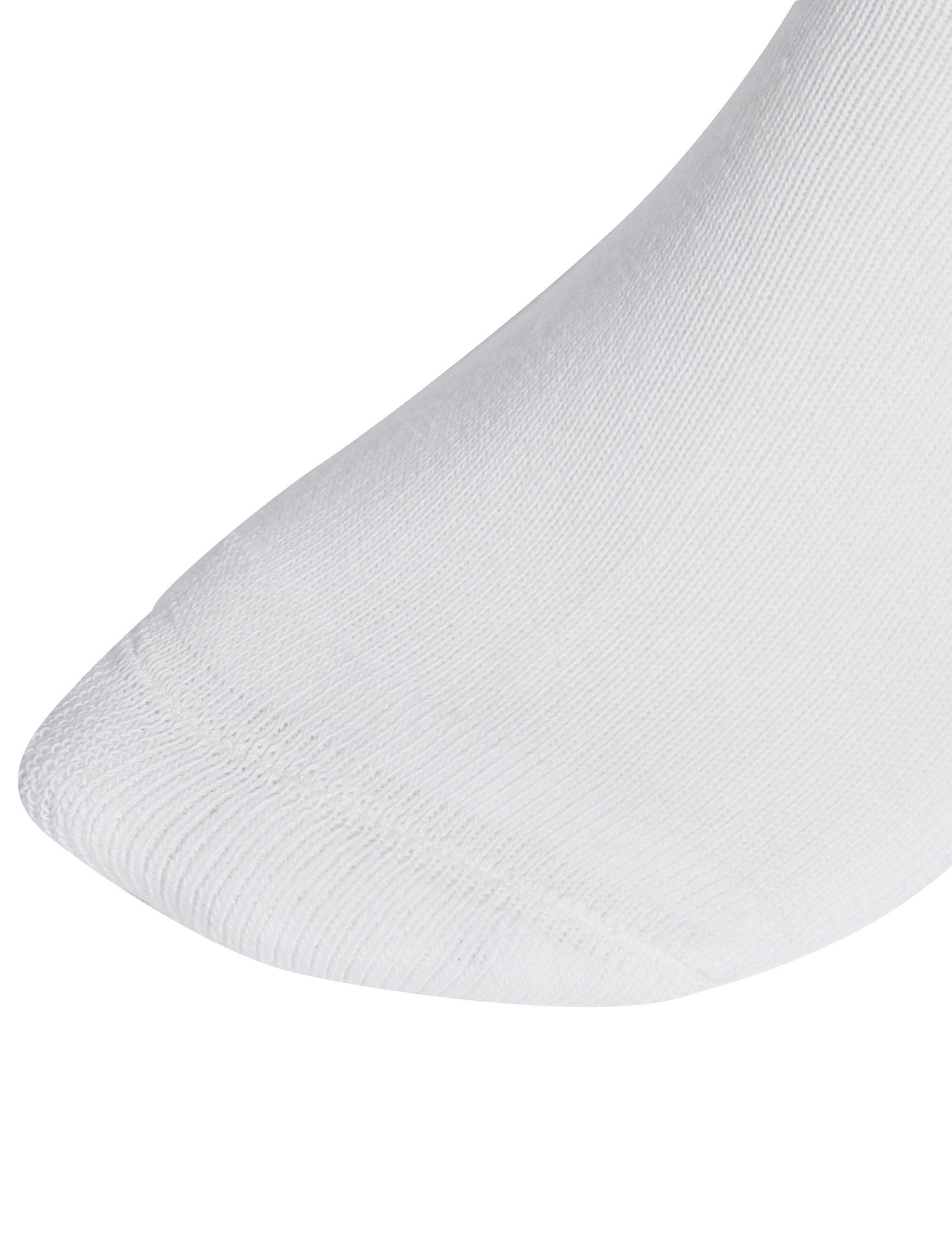 3pk Cotton Rich Cushioned Ankle High Socks 4 of 4