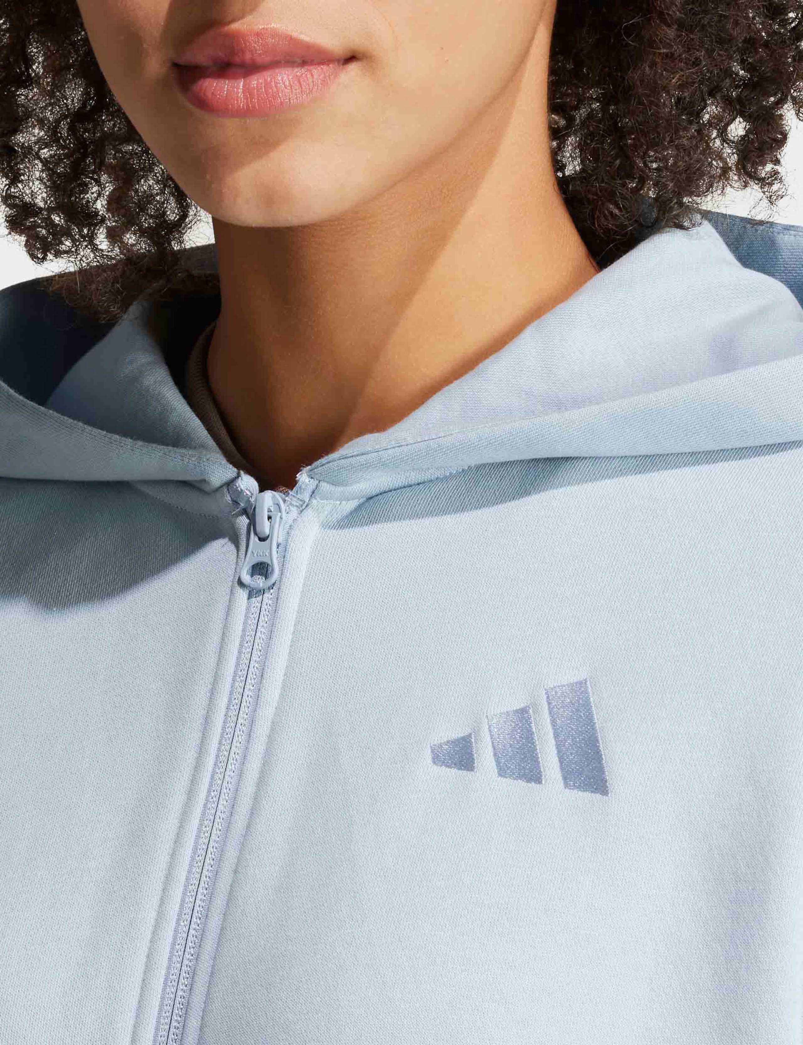 All SZN Cotton Rich Fleece Zip Up Hoodie 5 of 6