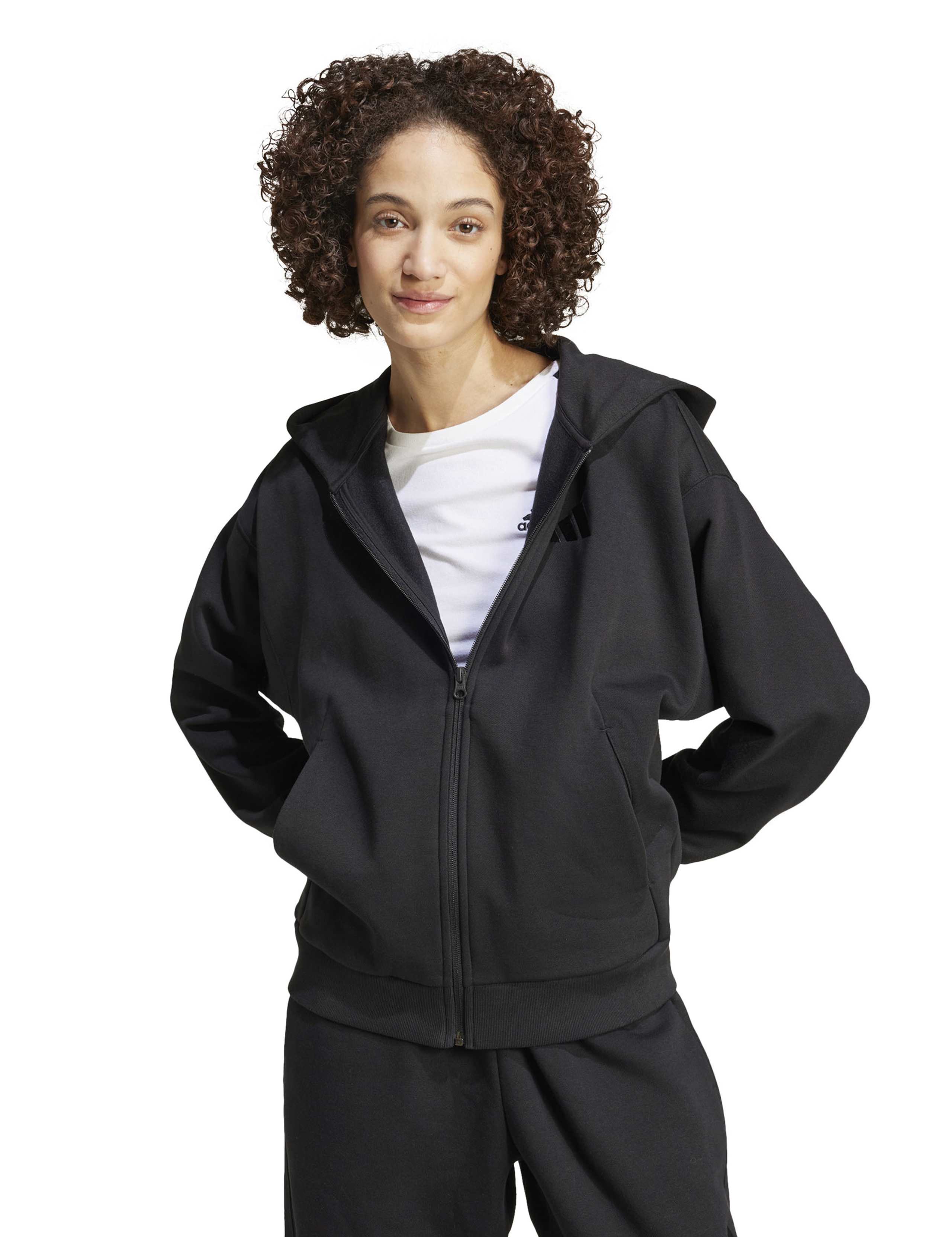All SZN Cotton Rich Fleece Zip Up Hoodie 3 of 6