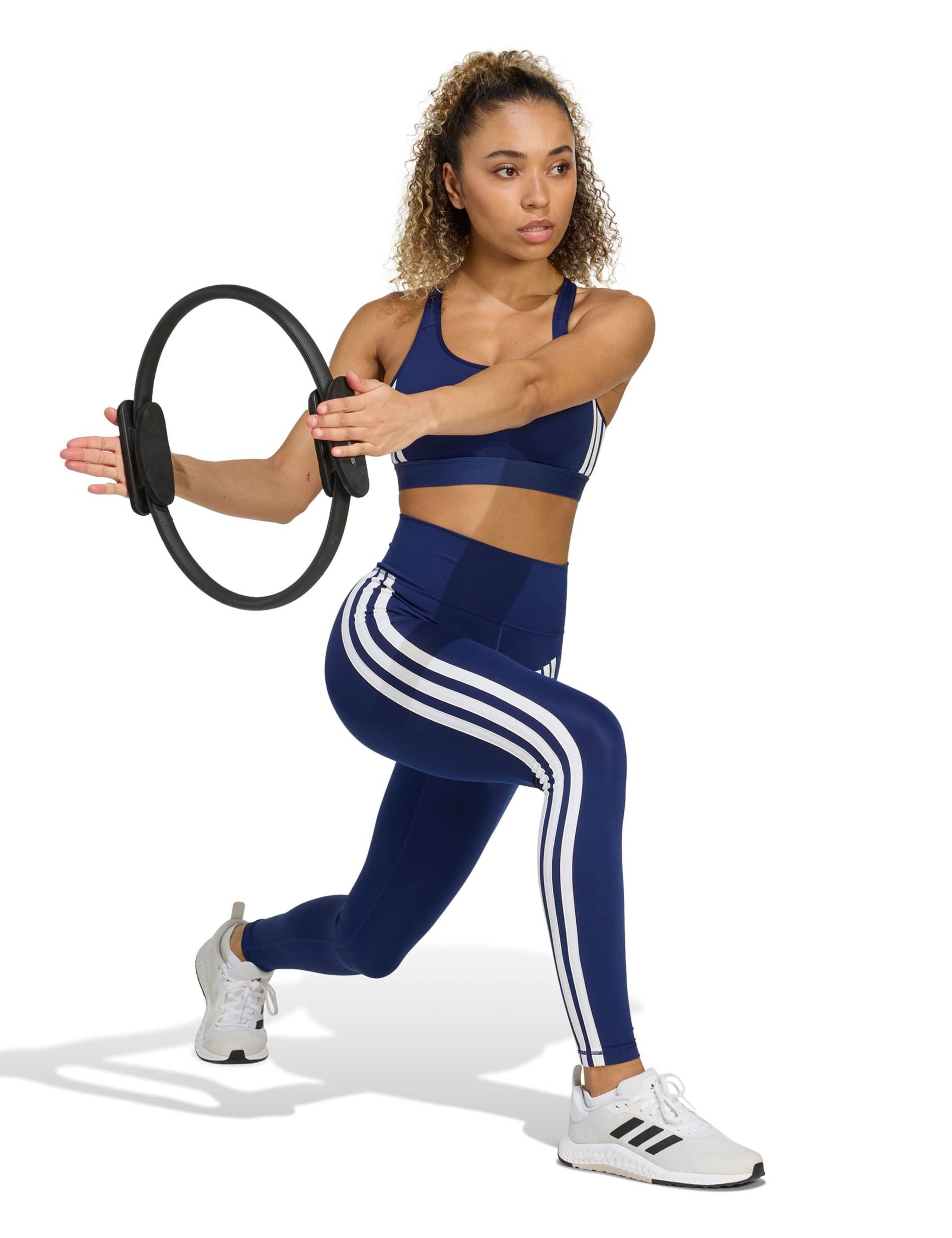 Optimé Essentials 3-Stripes 7/8 Leggings 3 of 4