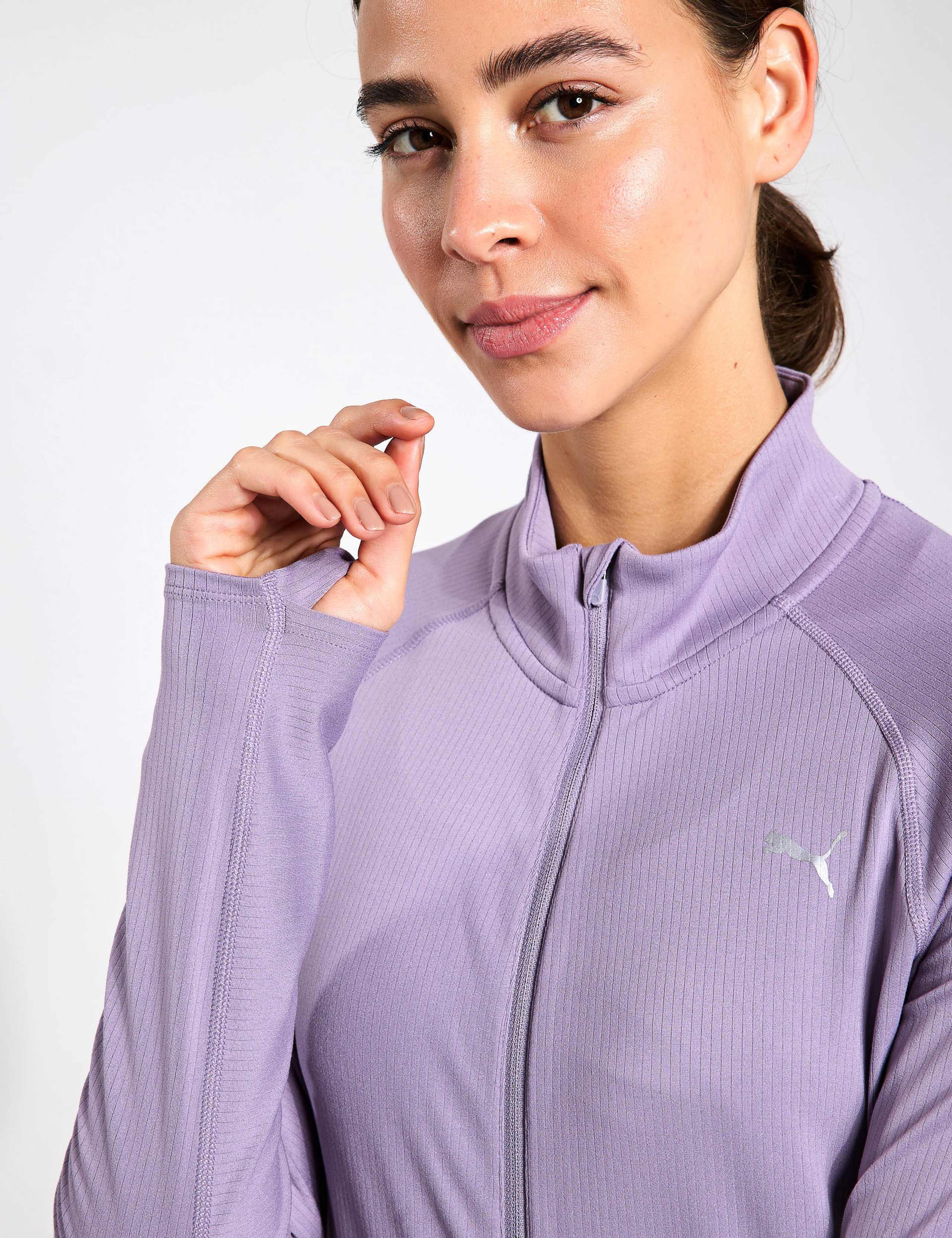 Run For Her Funnel Neck Zip Up Sports Jacket 4 of 5