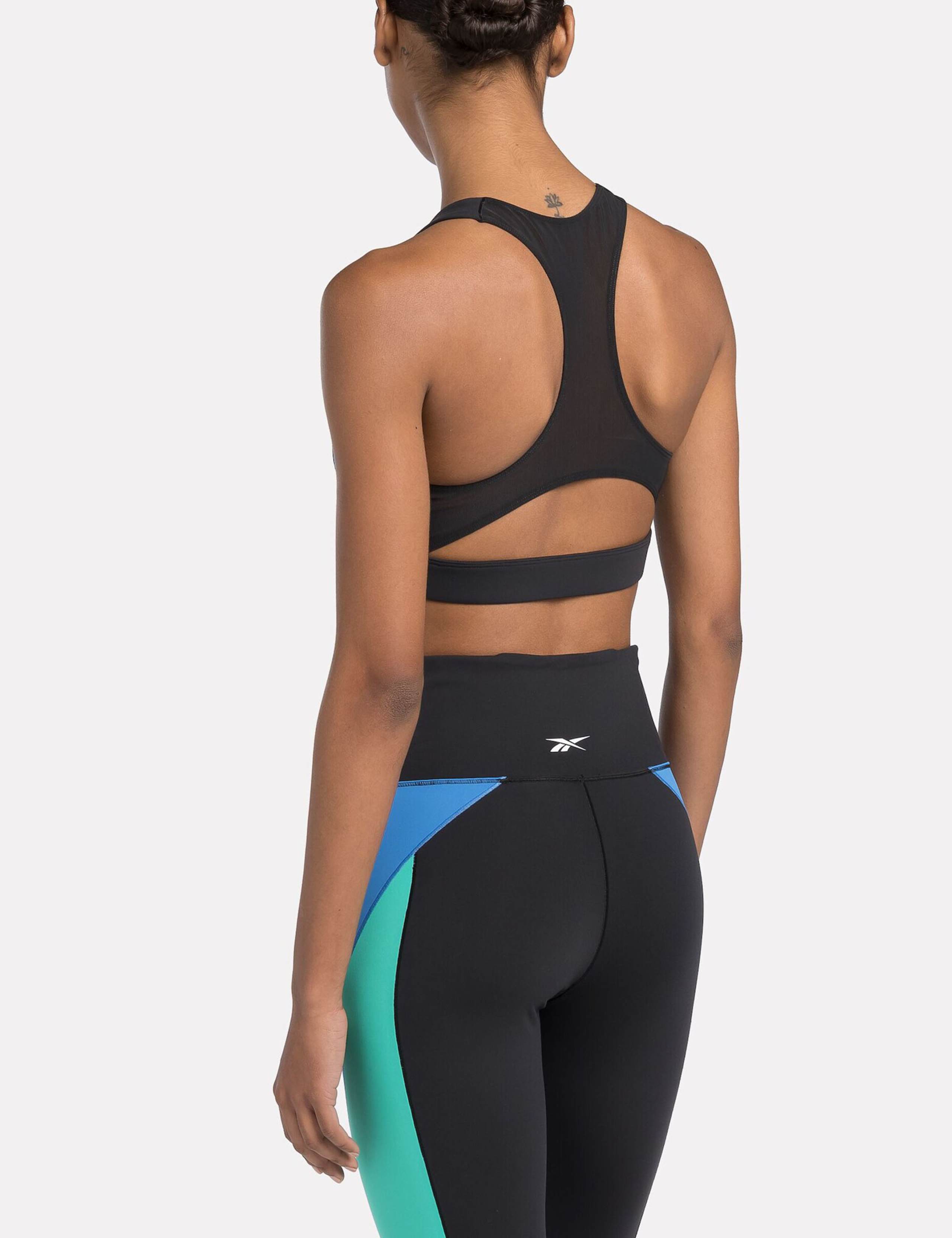Lux Colour Block Racer Sports Bra 5 of 6